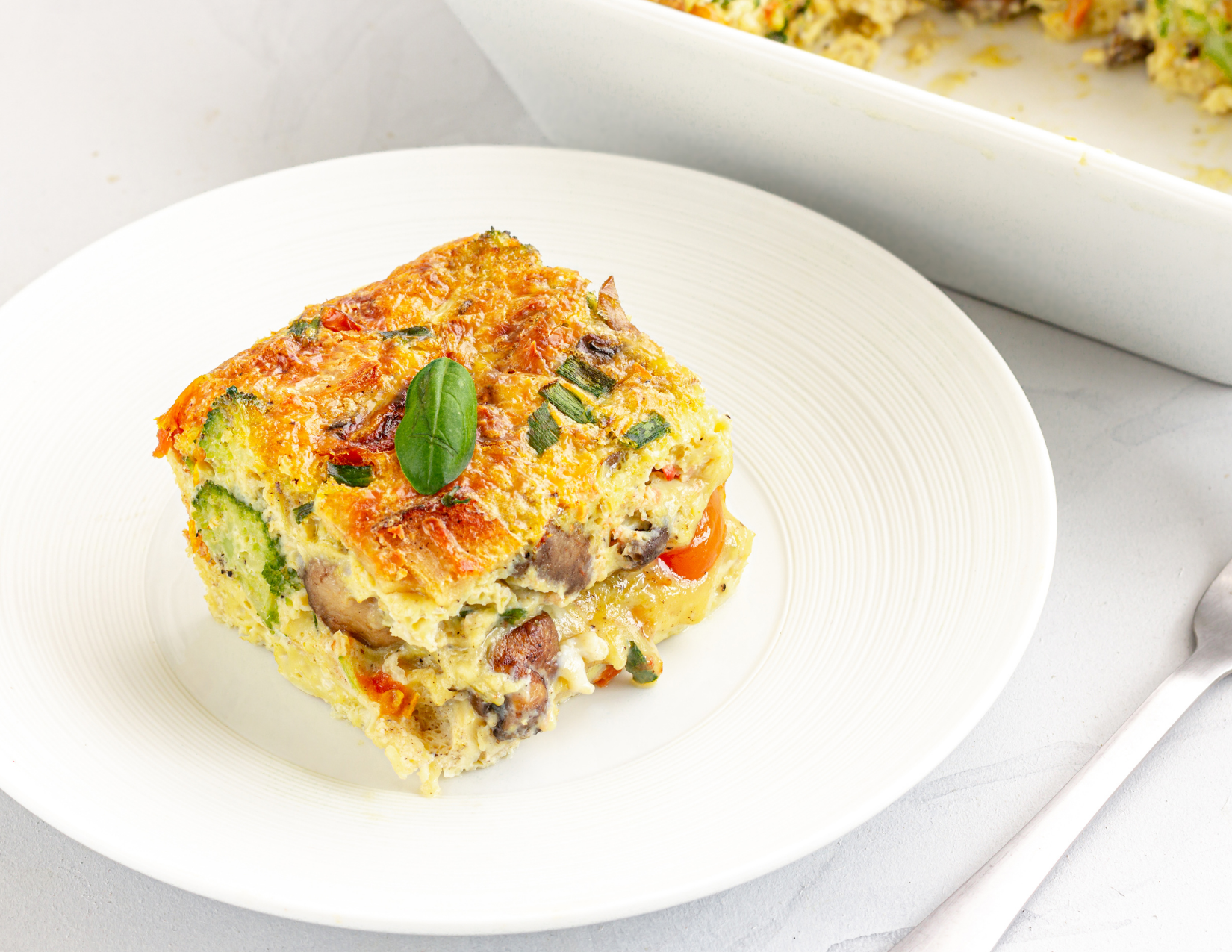 Keto Sausage and Cheese Breakfast Casserole