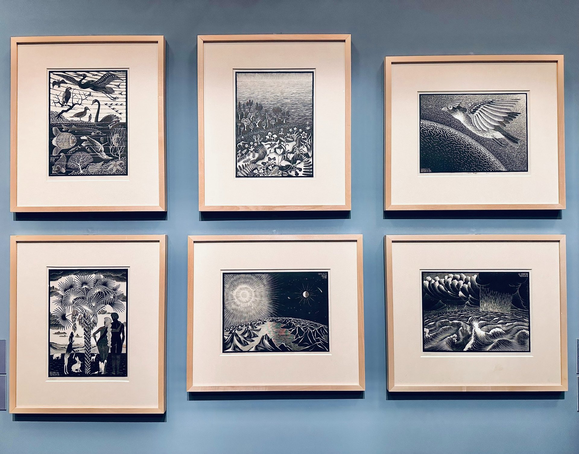 The Days of Creations, woodcuts ©16mag