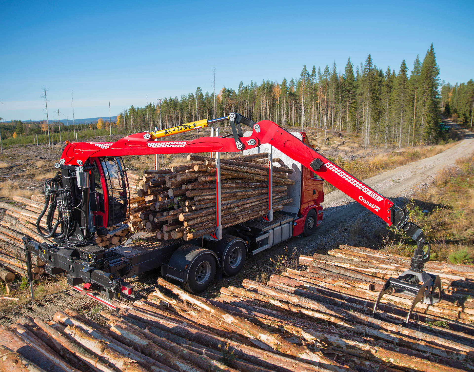Cranab kranas manipuliatorius, Cranab atstovas Hidromaster UAB