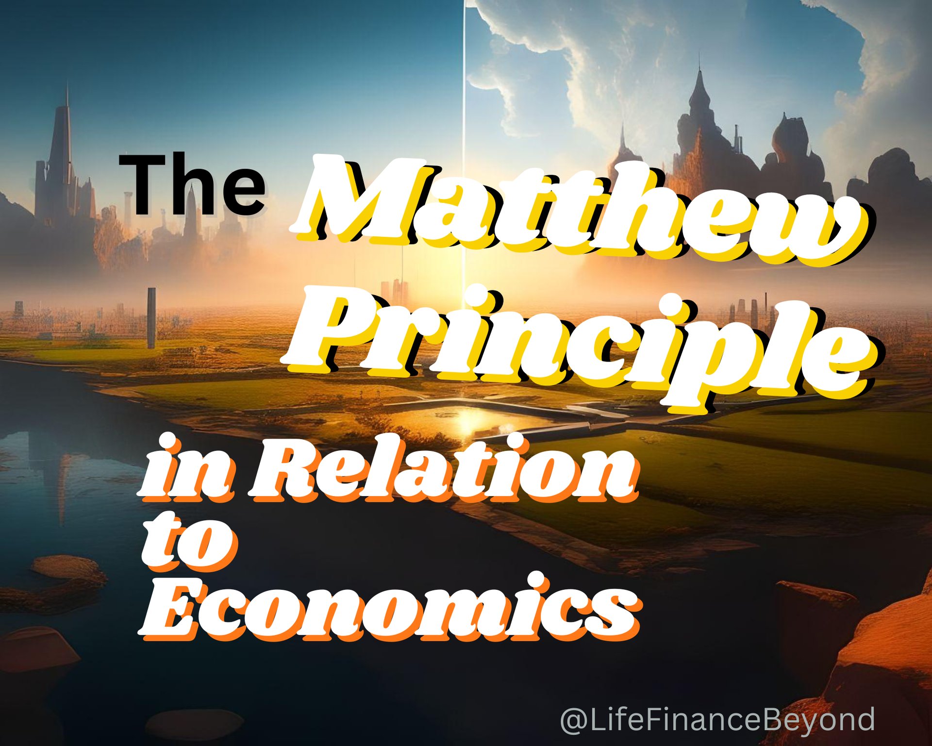 The Matthew Principle in Relation to Economics