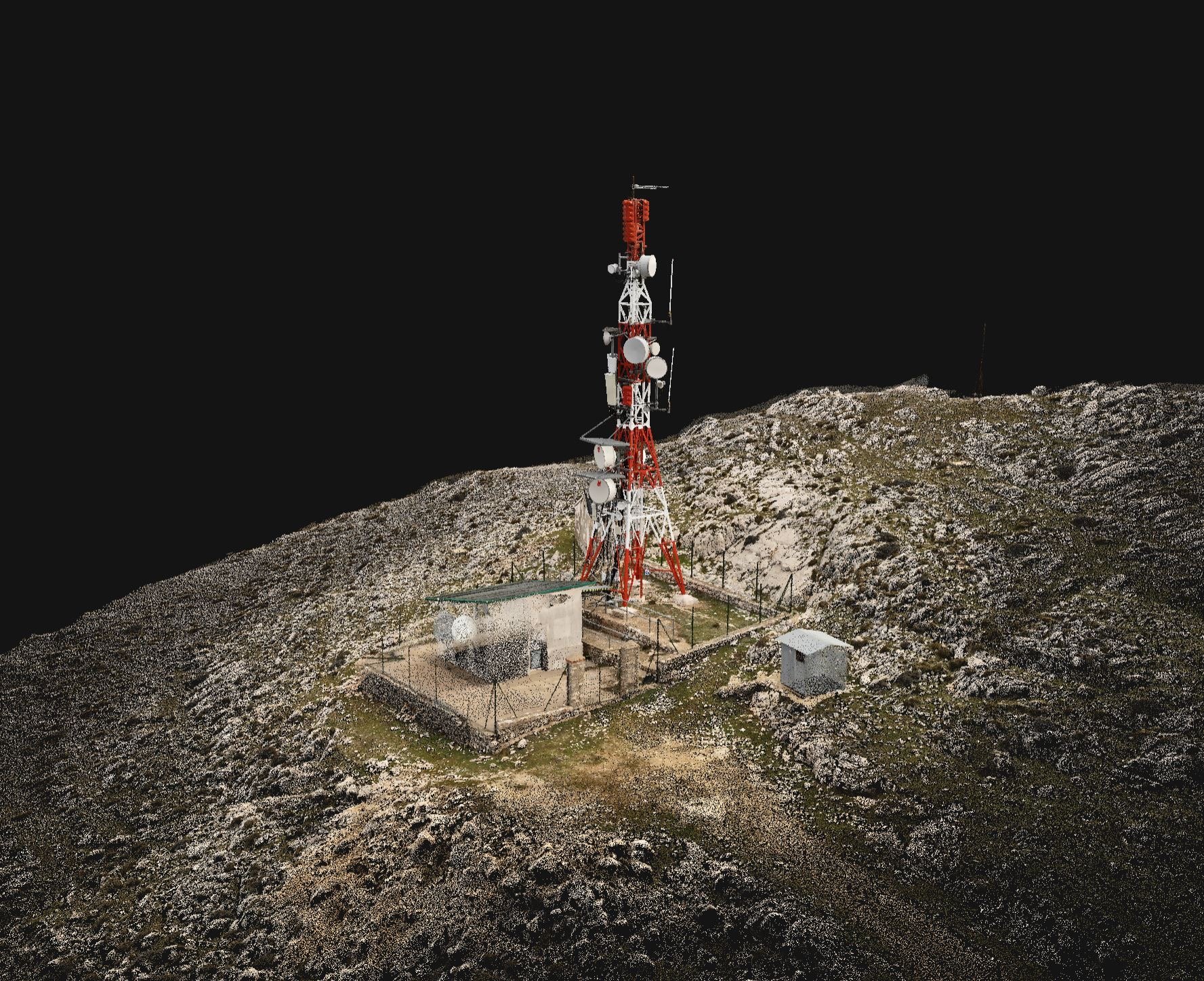 gemelo digital con dron