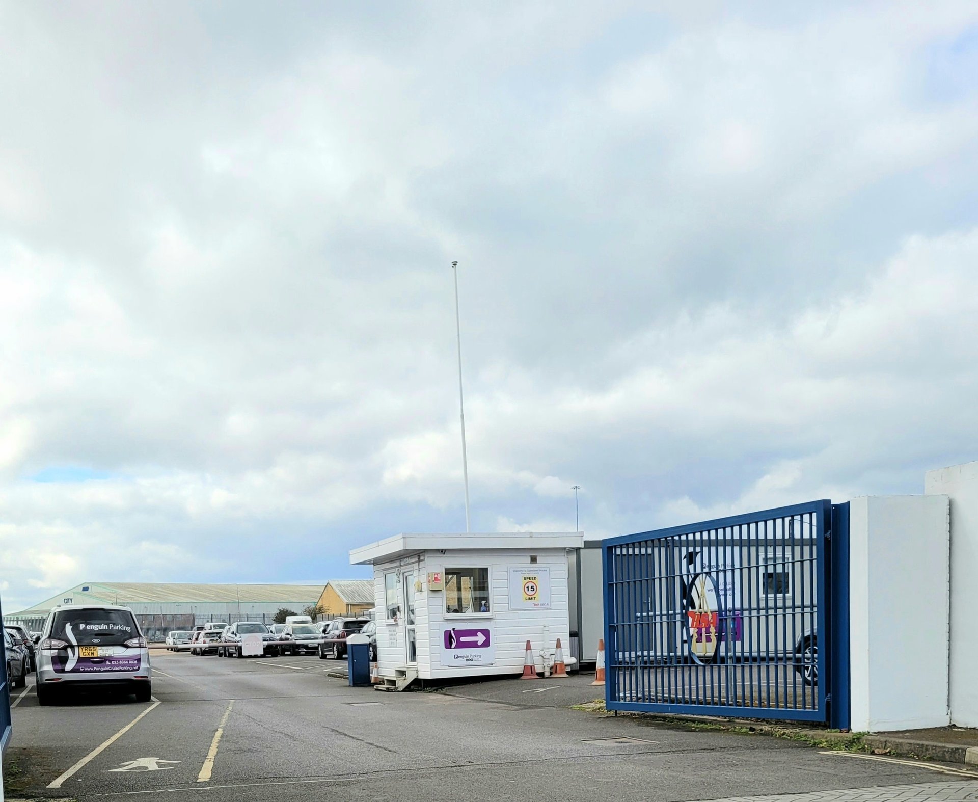 Parking long stay for passengers of Cruise Ships.