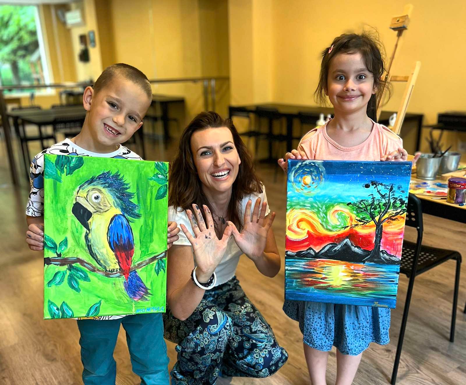 Рисуване за деца с Александра