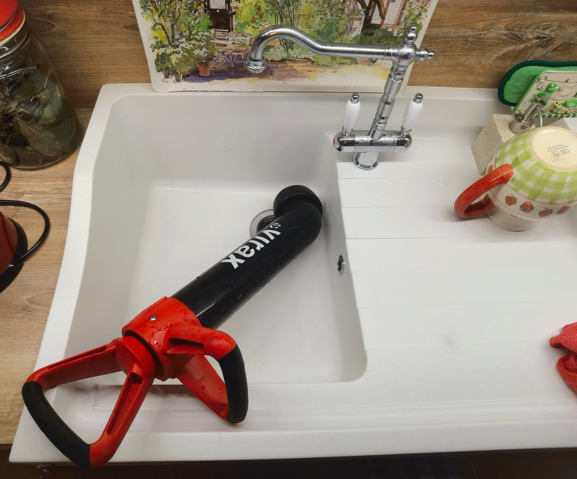 évier Bouché Débouché Virax