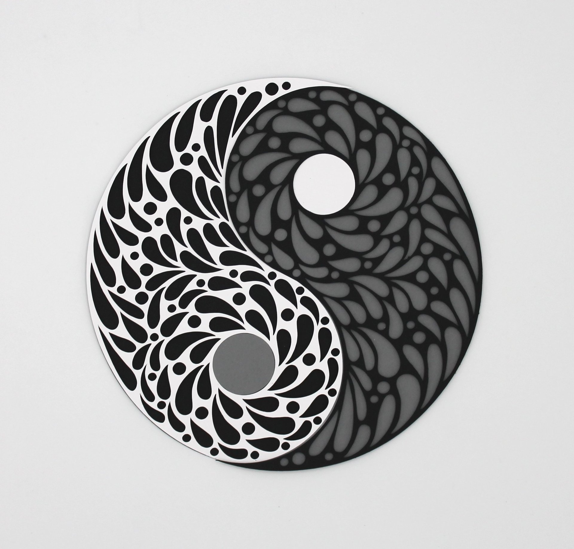 Yin Yang 3 couleurs
