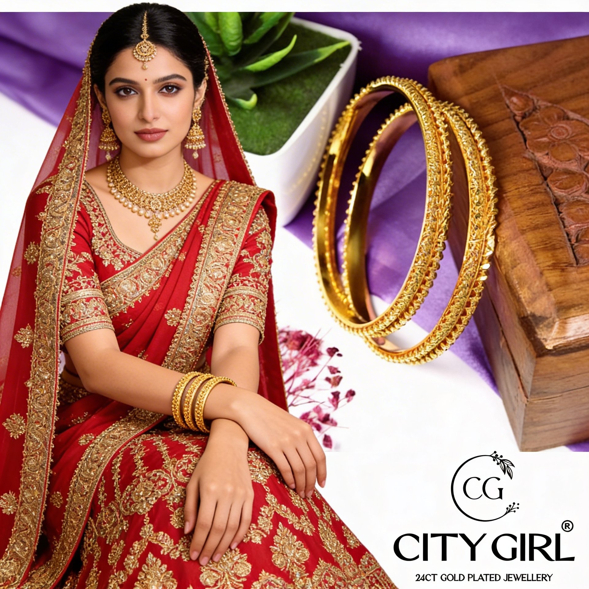 Imitation bangles daily wear — affordable luxury jewellery citygirljewellery.com