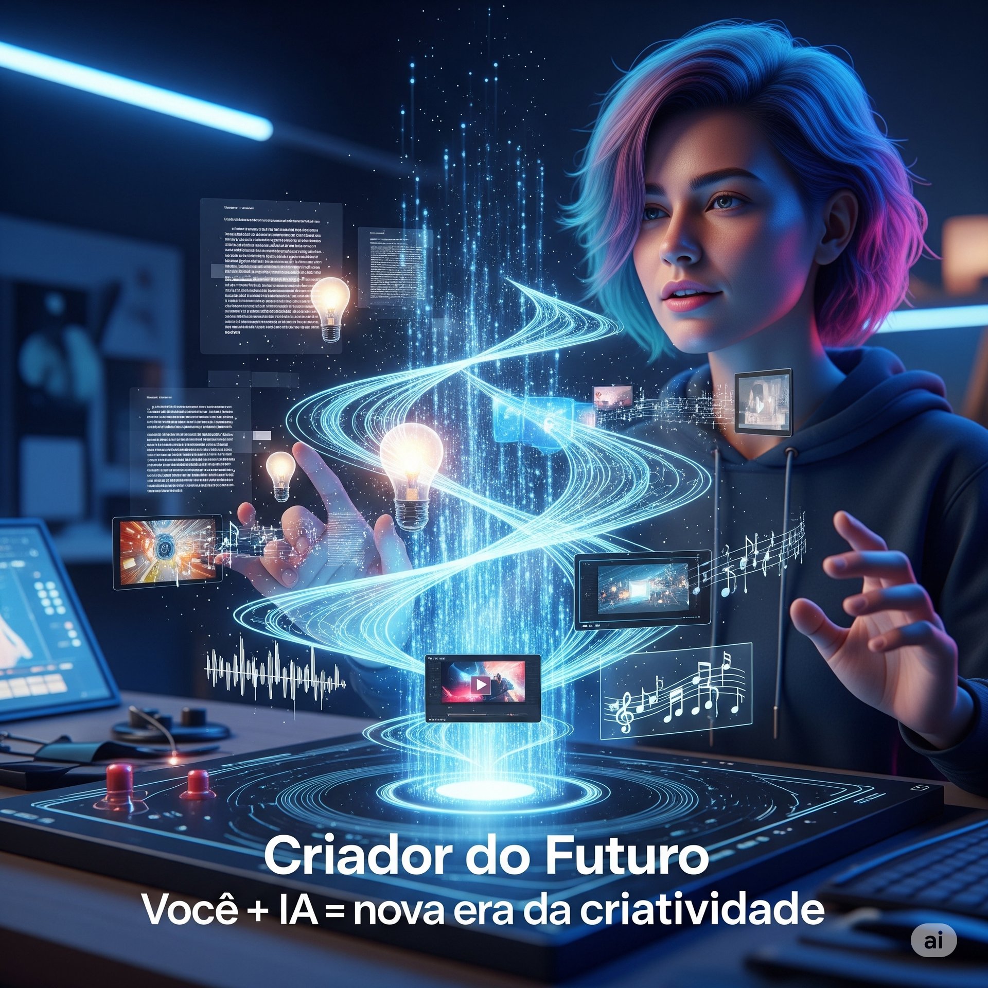uma mulher com um moletom preto e um computador portátil