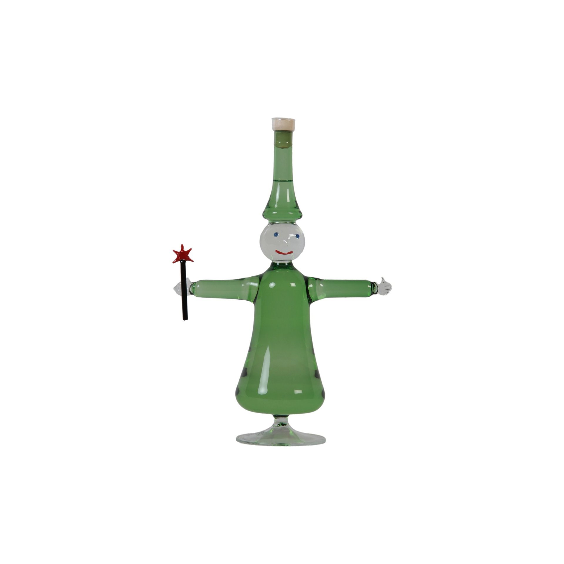 Bouteille en forme de fée verte - 35cl de l'absintherie Guilloud