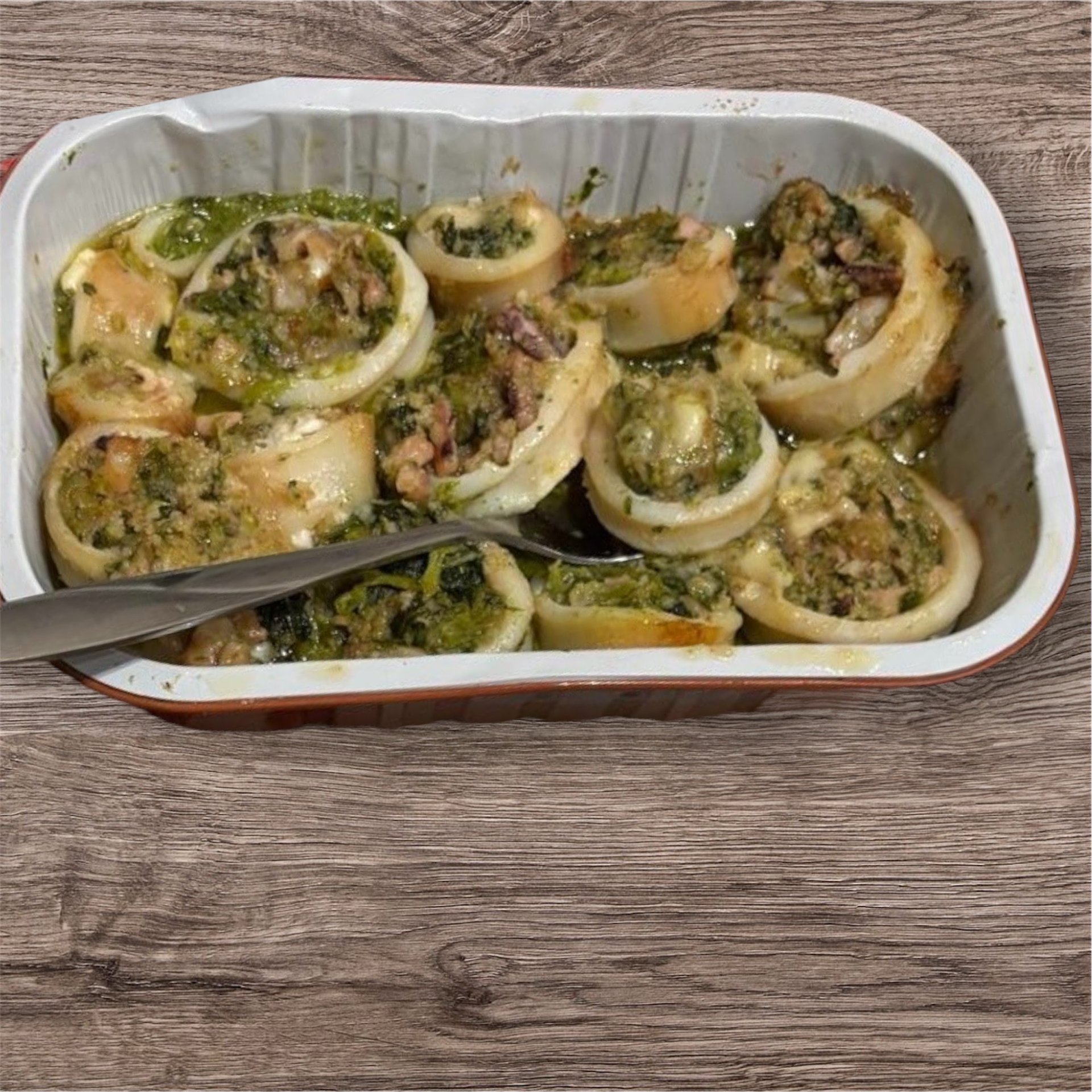 calamari ripieni di friarielli