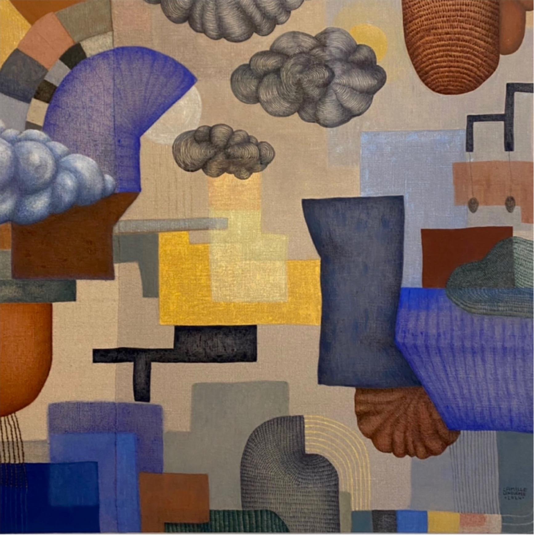 peinture abstraite grand format