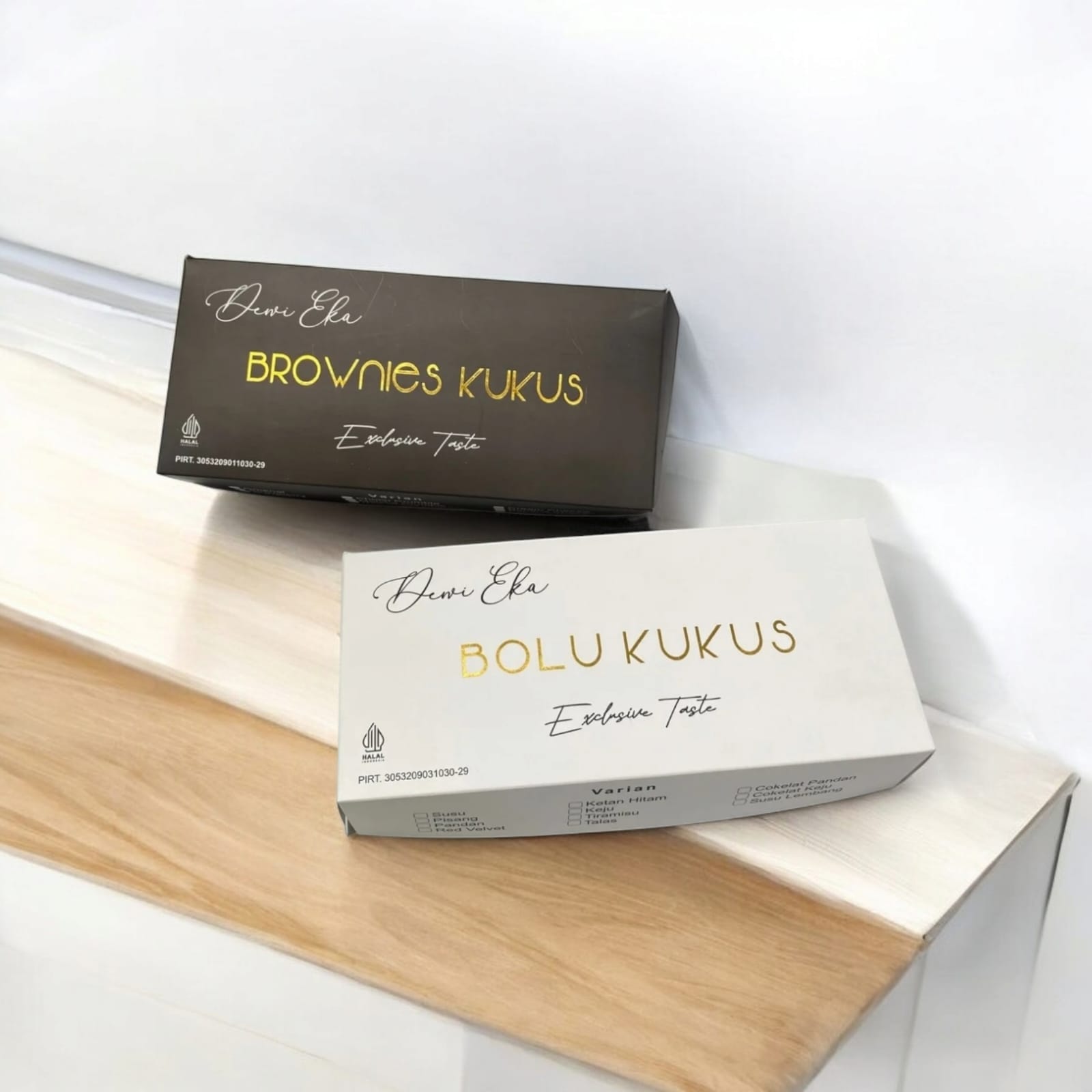 Brownies Box Ivory Custom Ecopacking