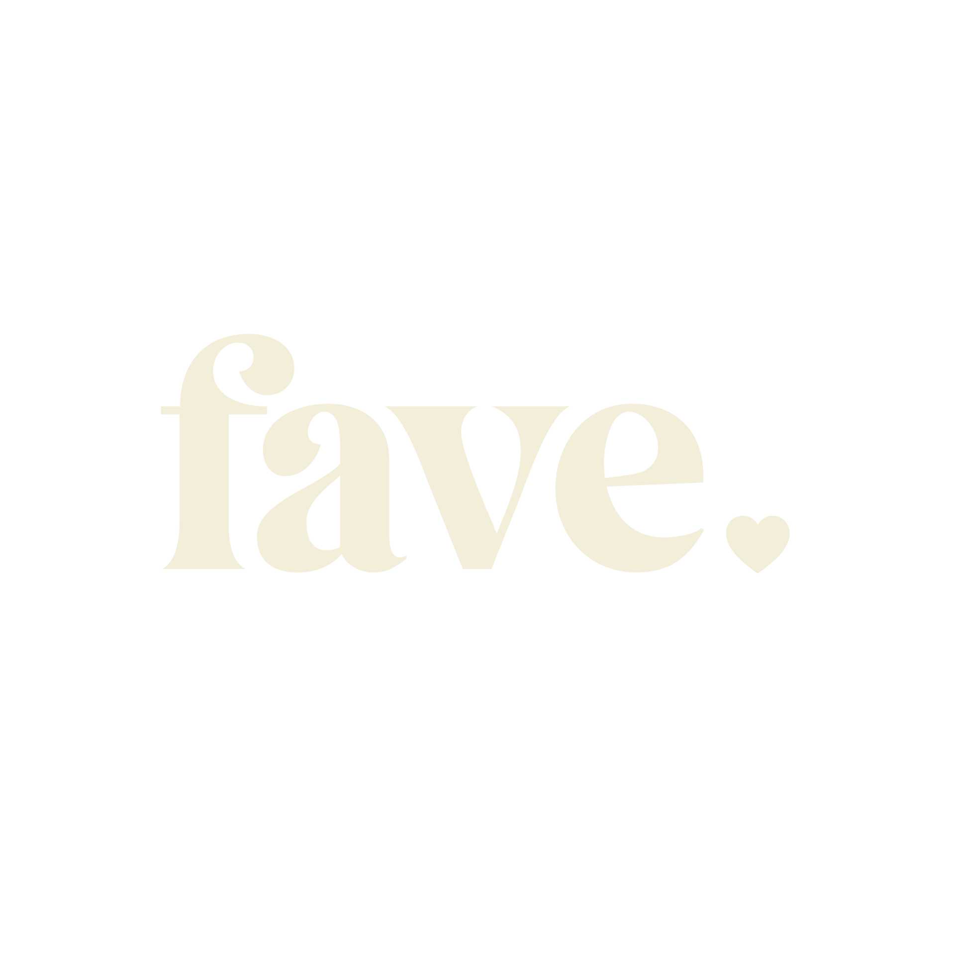 logo fave white