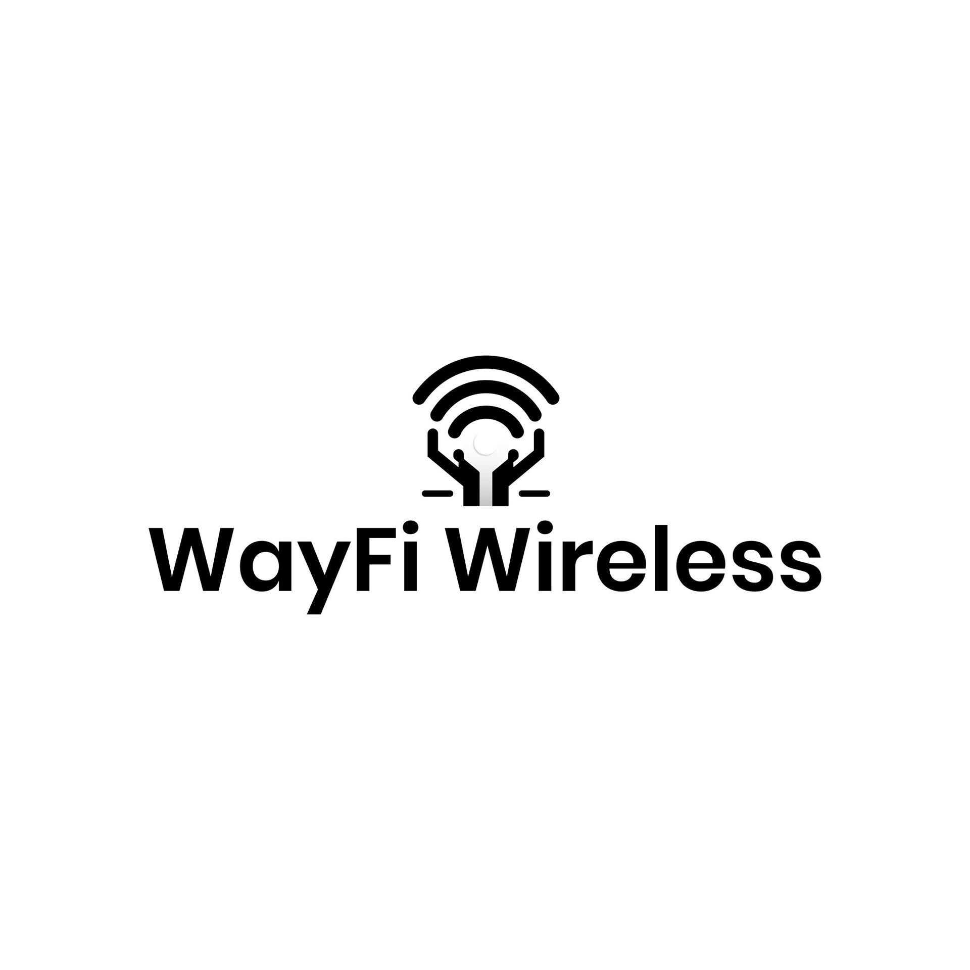 a logo for a wireless device with a wifi - enabled wifi