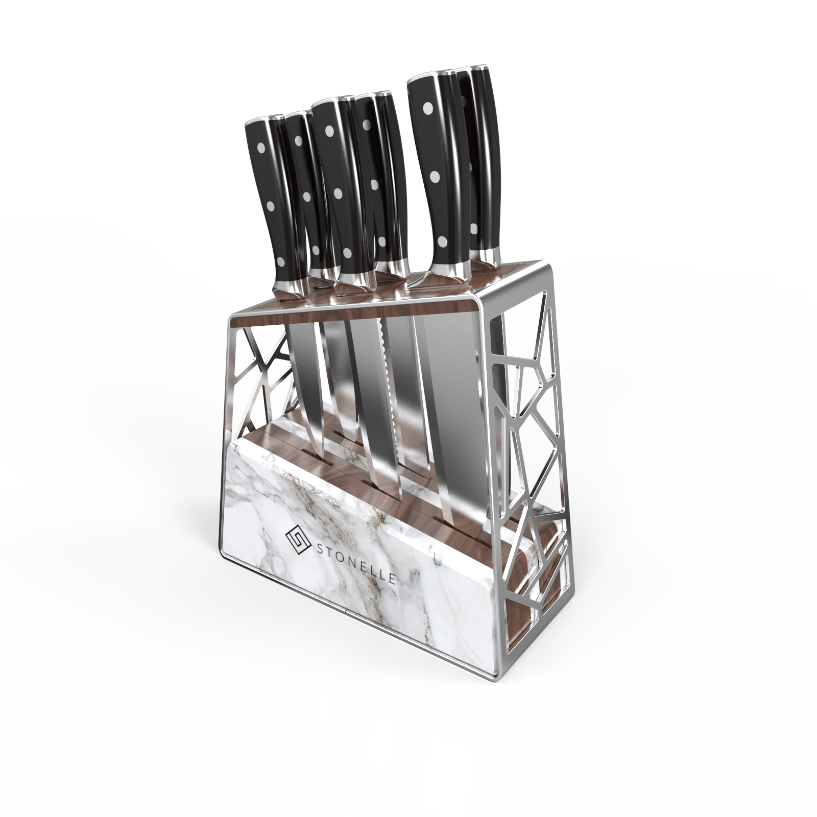 knife holder renderings and manufacturing ready design 