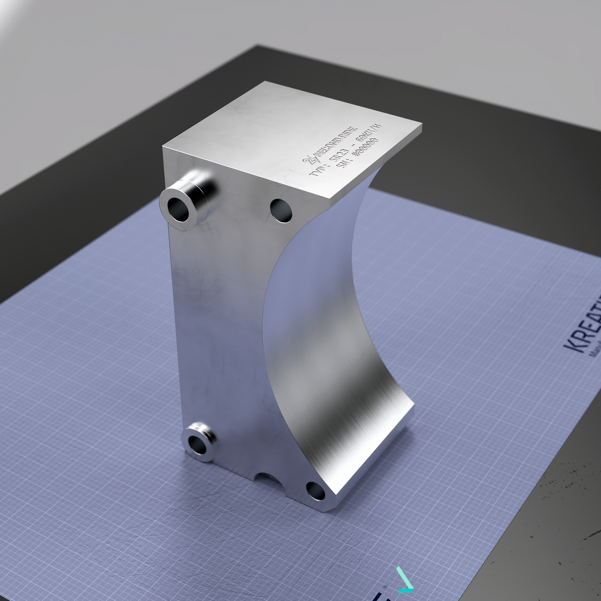 photorealistic part rendering product image