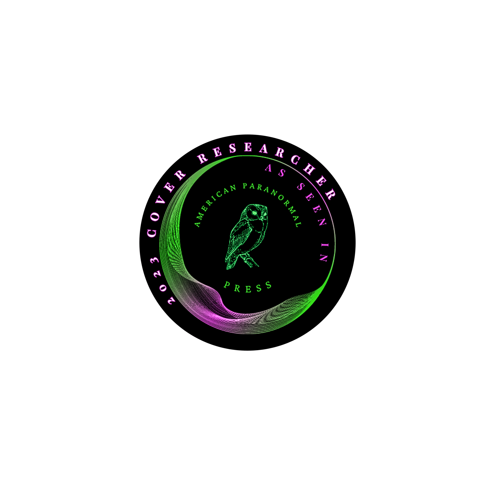 Logo for American Paranormal Magazine Cover Pablo Cordova Boozy Bros
