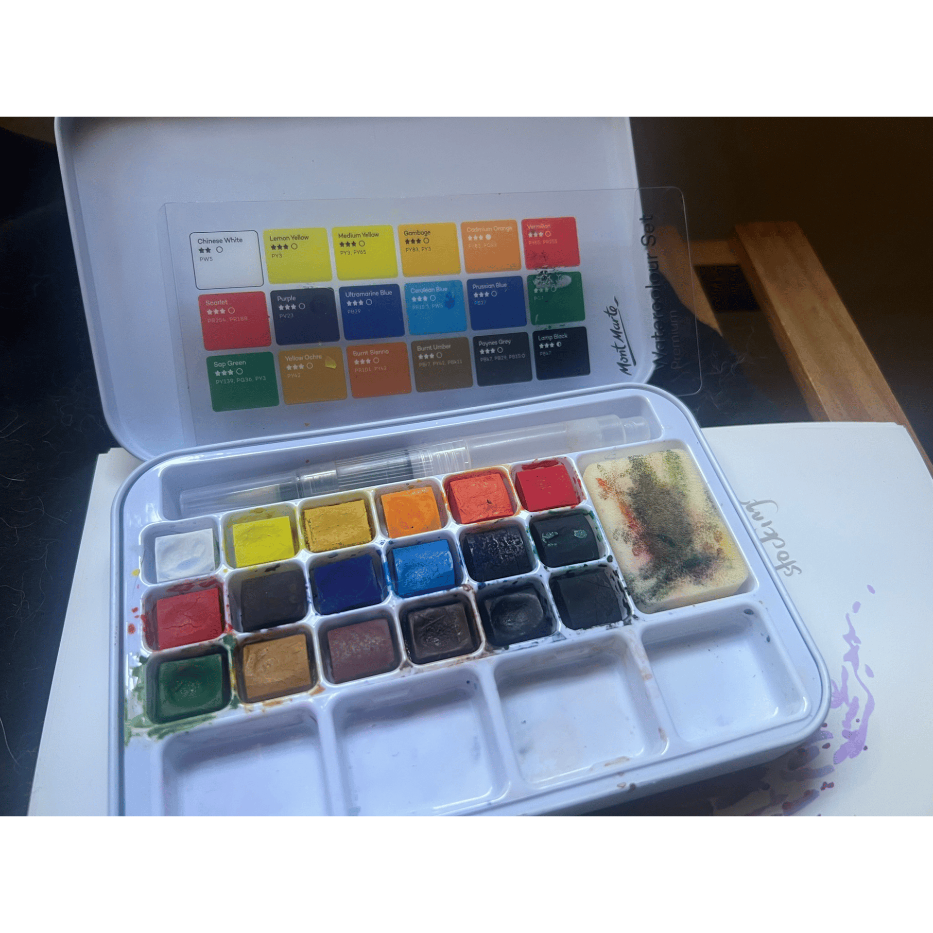 Monte Marte Watercolor Kit