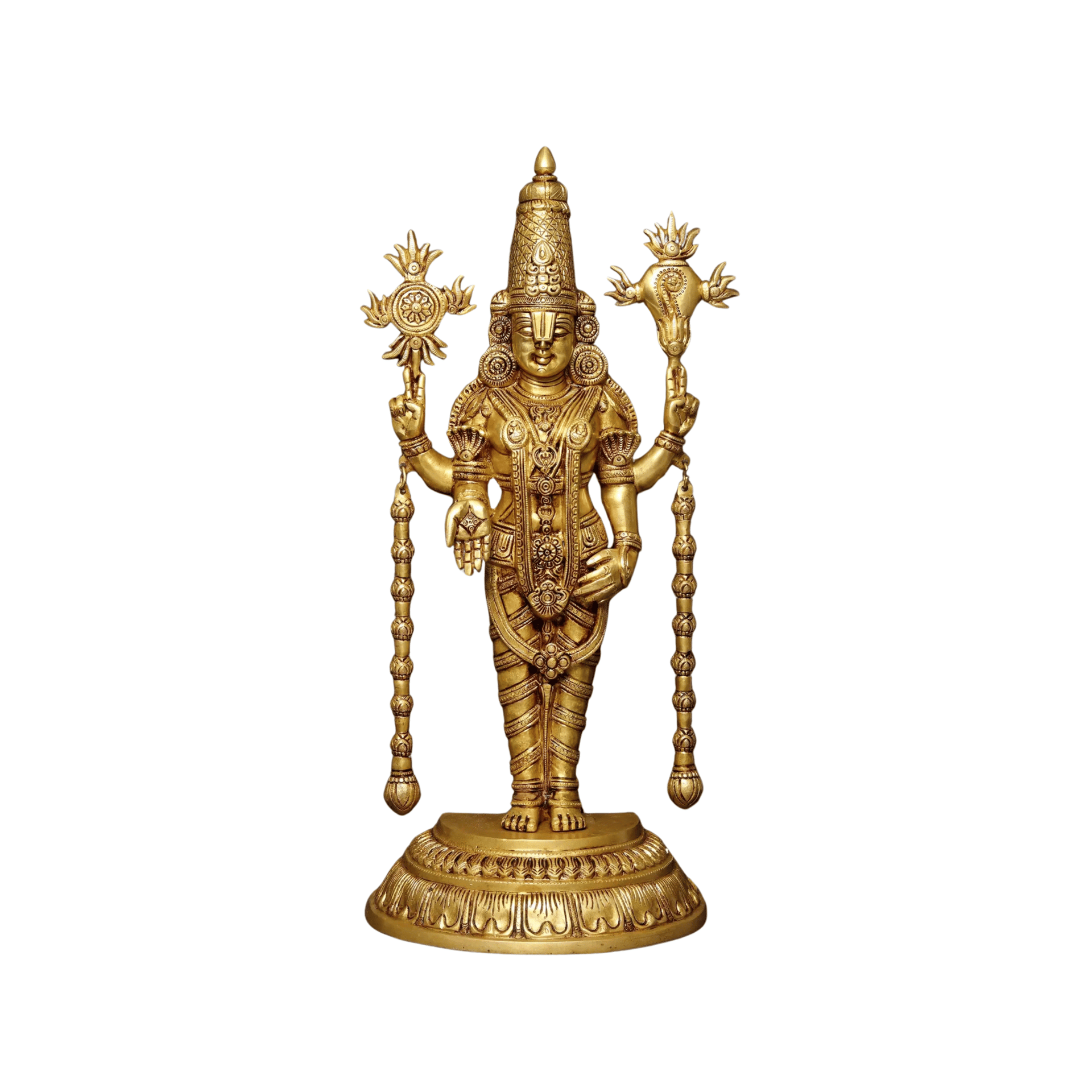 Vintage Style Brass Balaji Murti