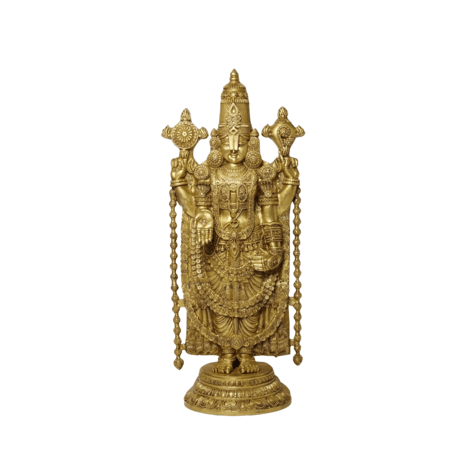 Lord Venkateswara Brass Idol Exporter
