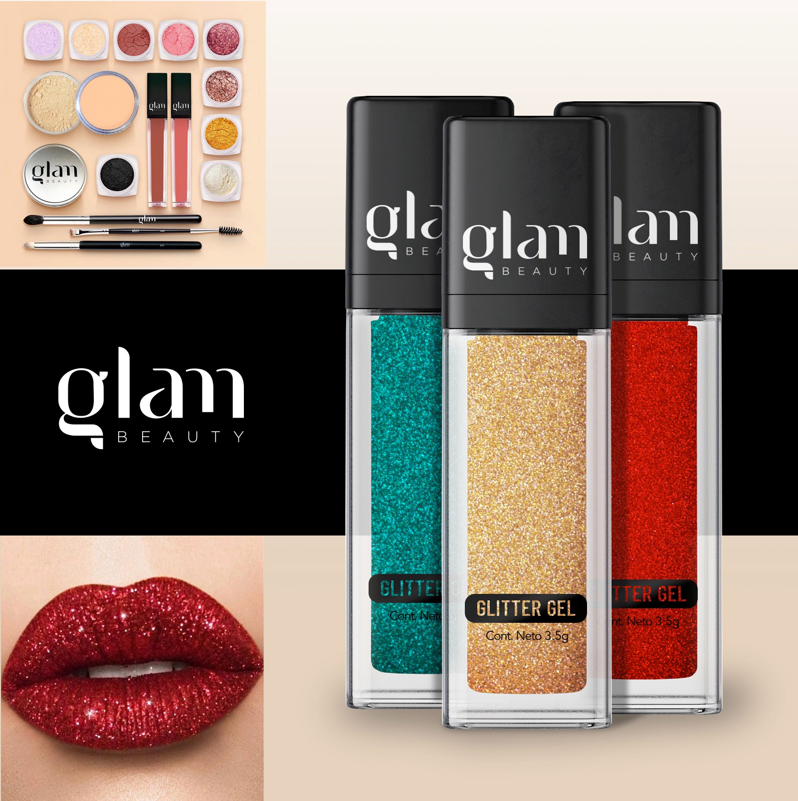 Visual Identity of a cosmetic brand