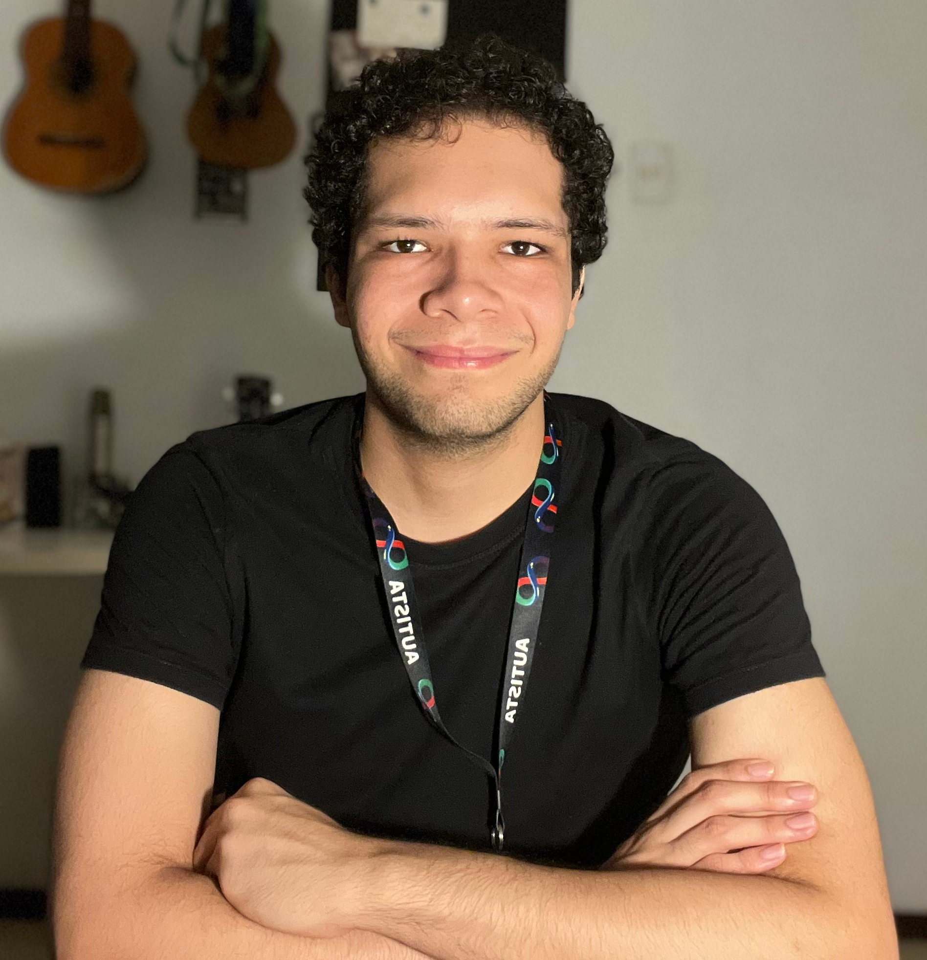 Palestrante autista Lucas Sampaio