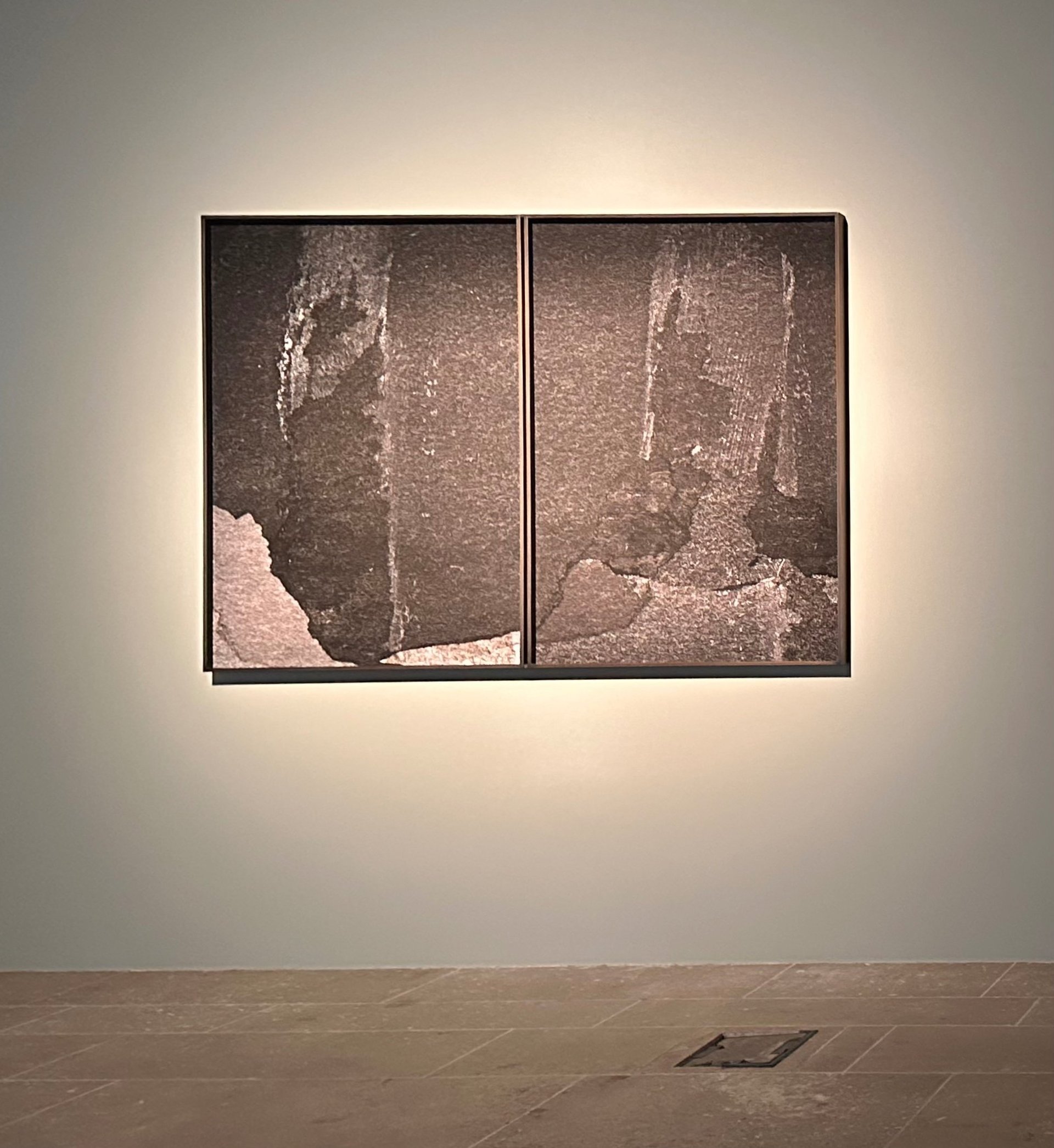 Picture #5, 2025 Pigment print on Hahnemühle Photo Rag, patinated brass panel, brass frame ©16mag