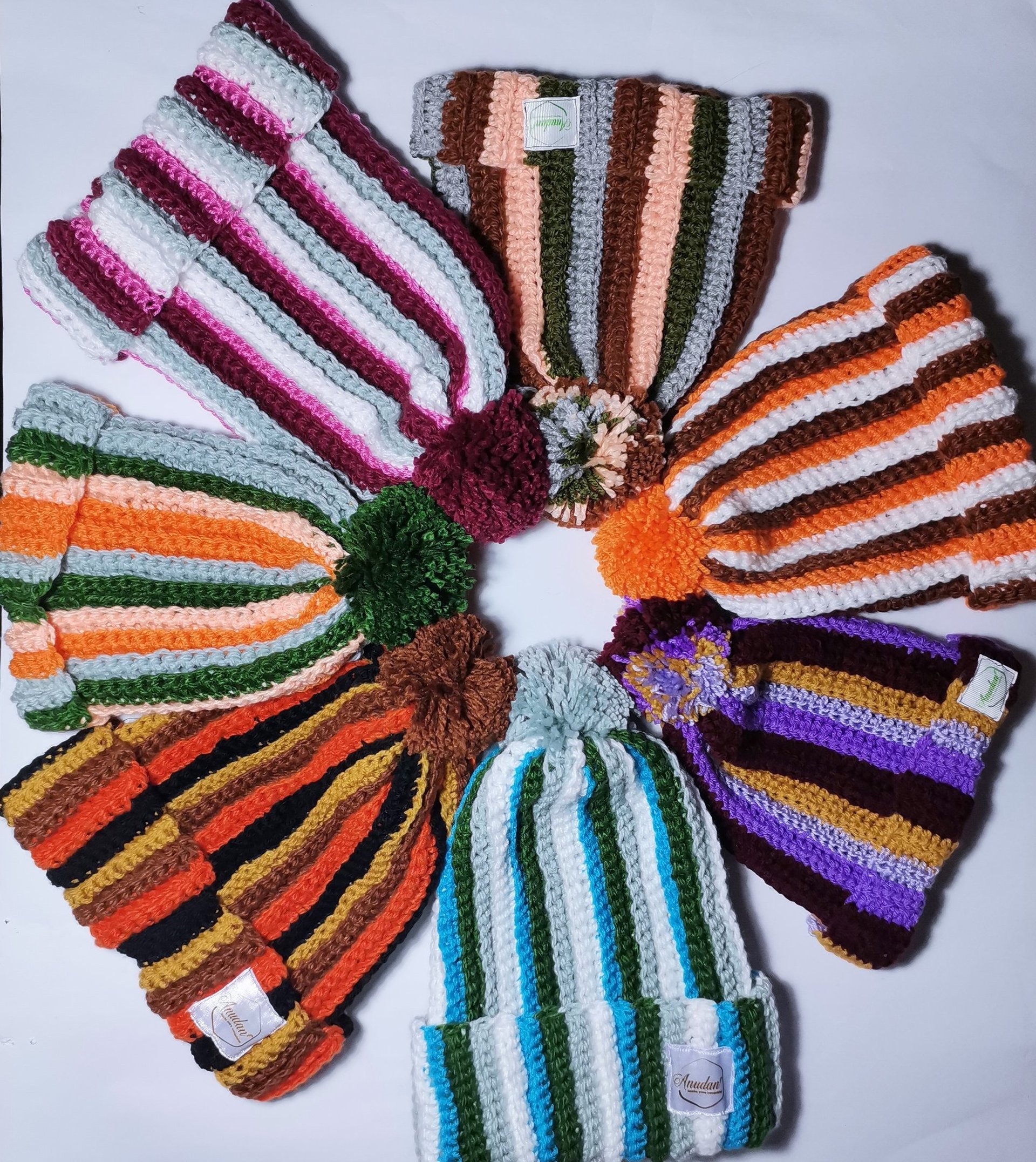 Gorros tejidos a mano - anudancr.com
