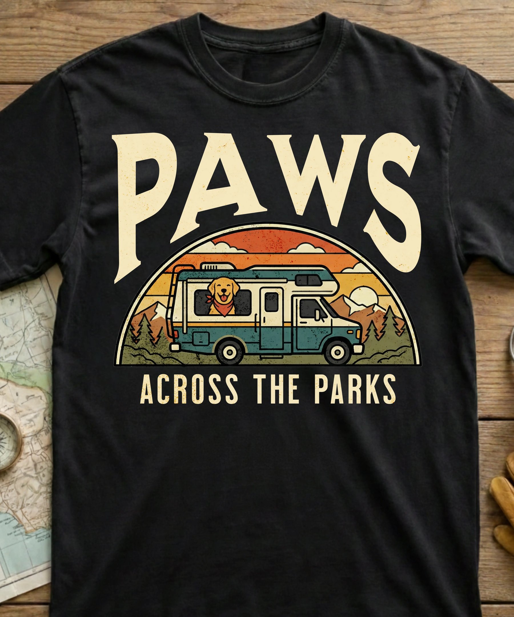 Horacio & Visconti RV Outfitters — RV life with dogs camping shirts and apparel on Etsy