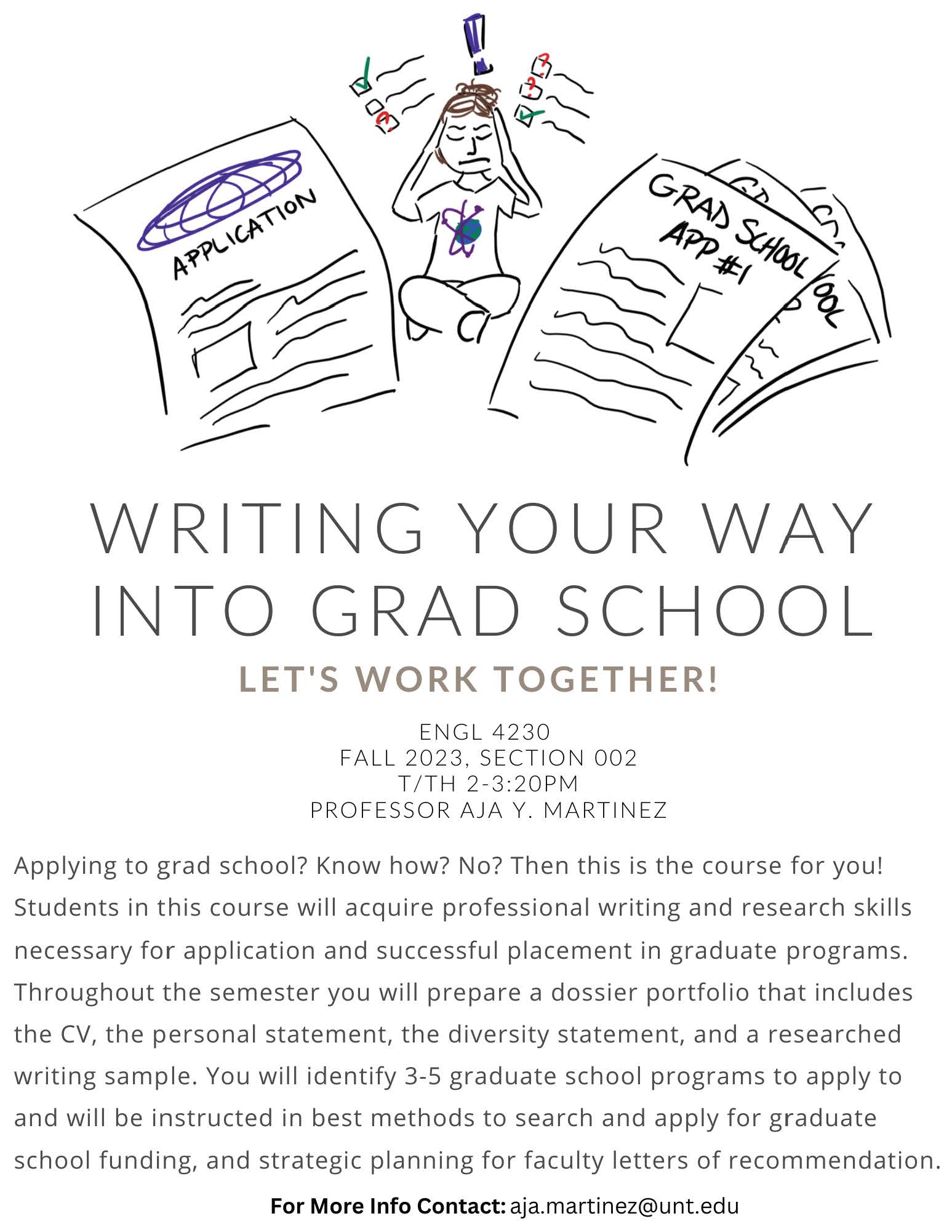 a flyer for a writing workshop