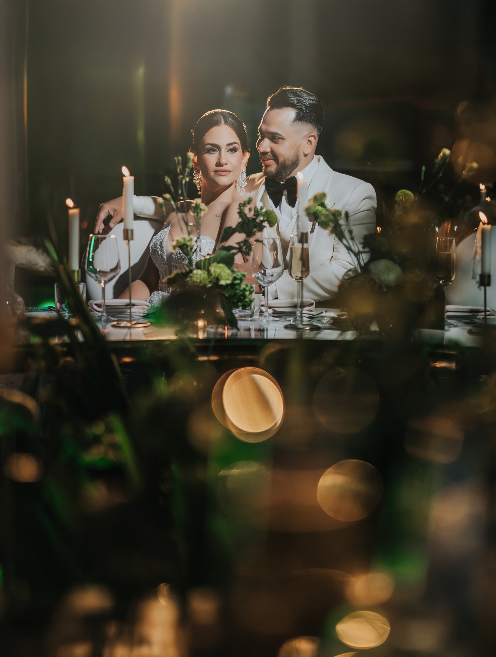 fotografía de novios juntos