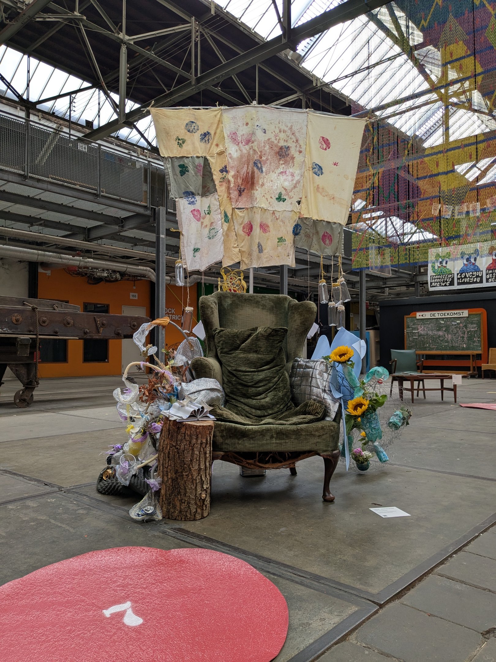 Land Ho! Waves of change - Gabriele Bonomi installation