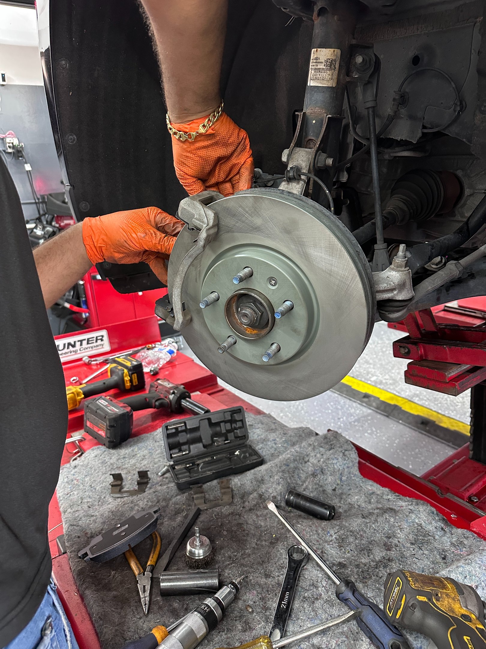 brake pad replacement
