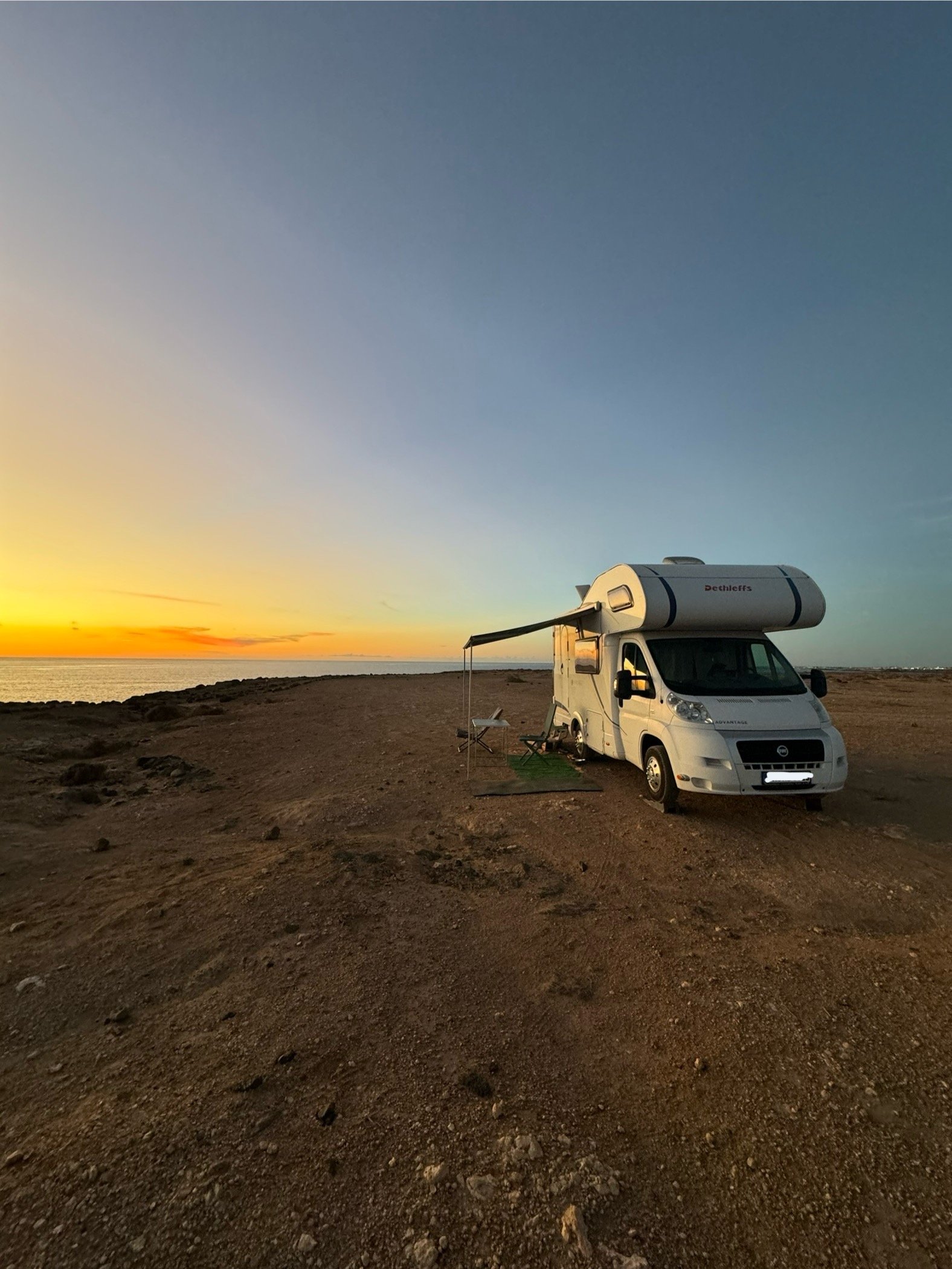 Campervan in Fuerteventura