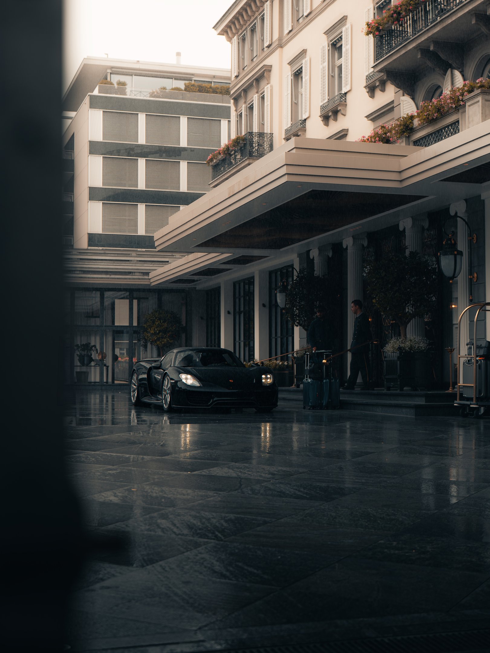 Porsche 918 Spyder photoshoot