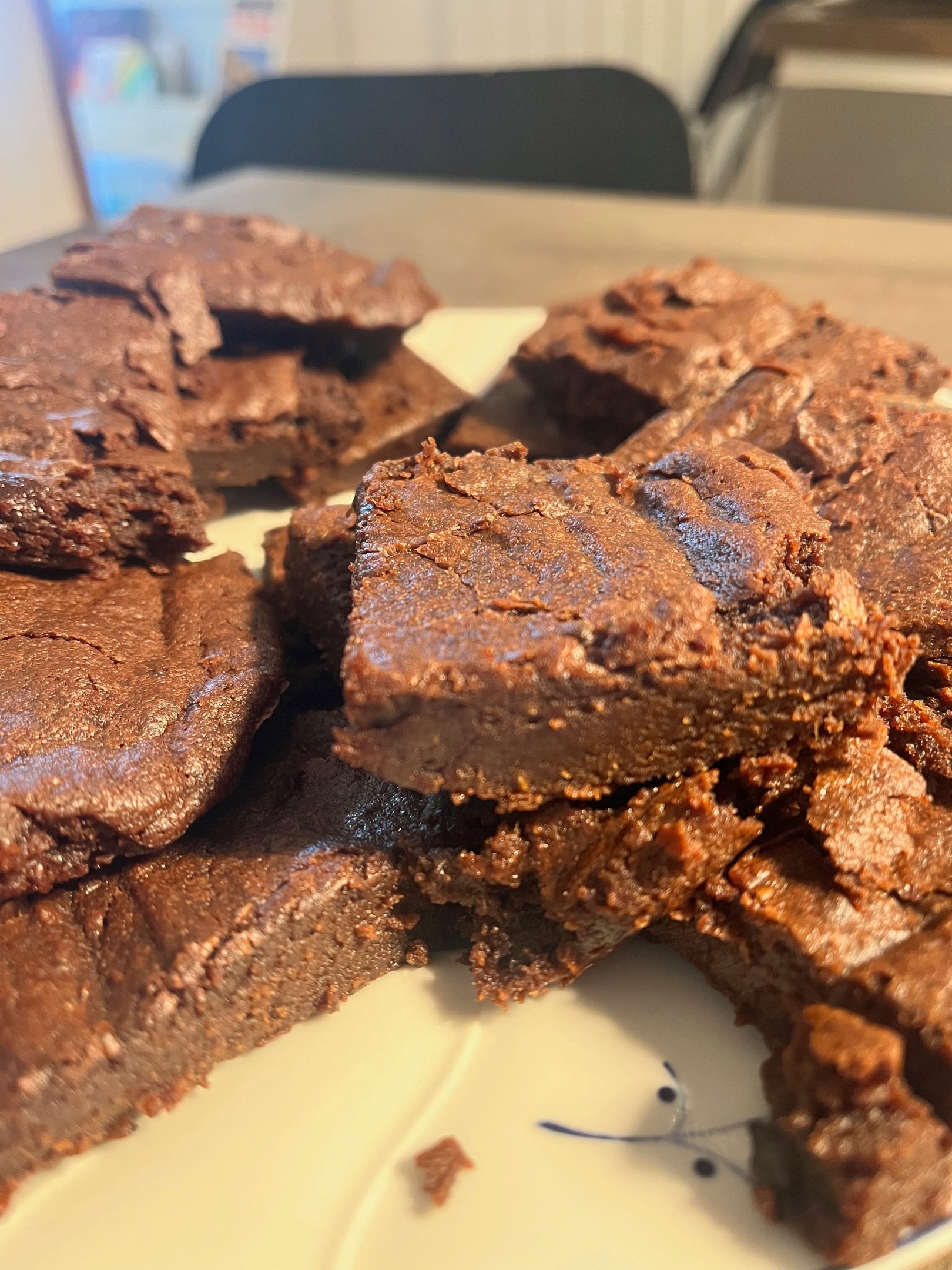 Brownie au chocolat et à la courge. Crédit photo Terres & Graines