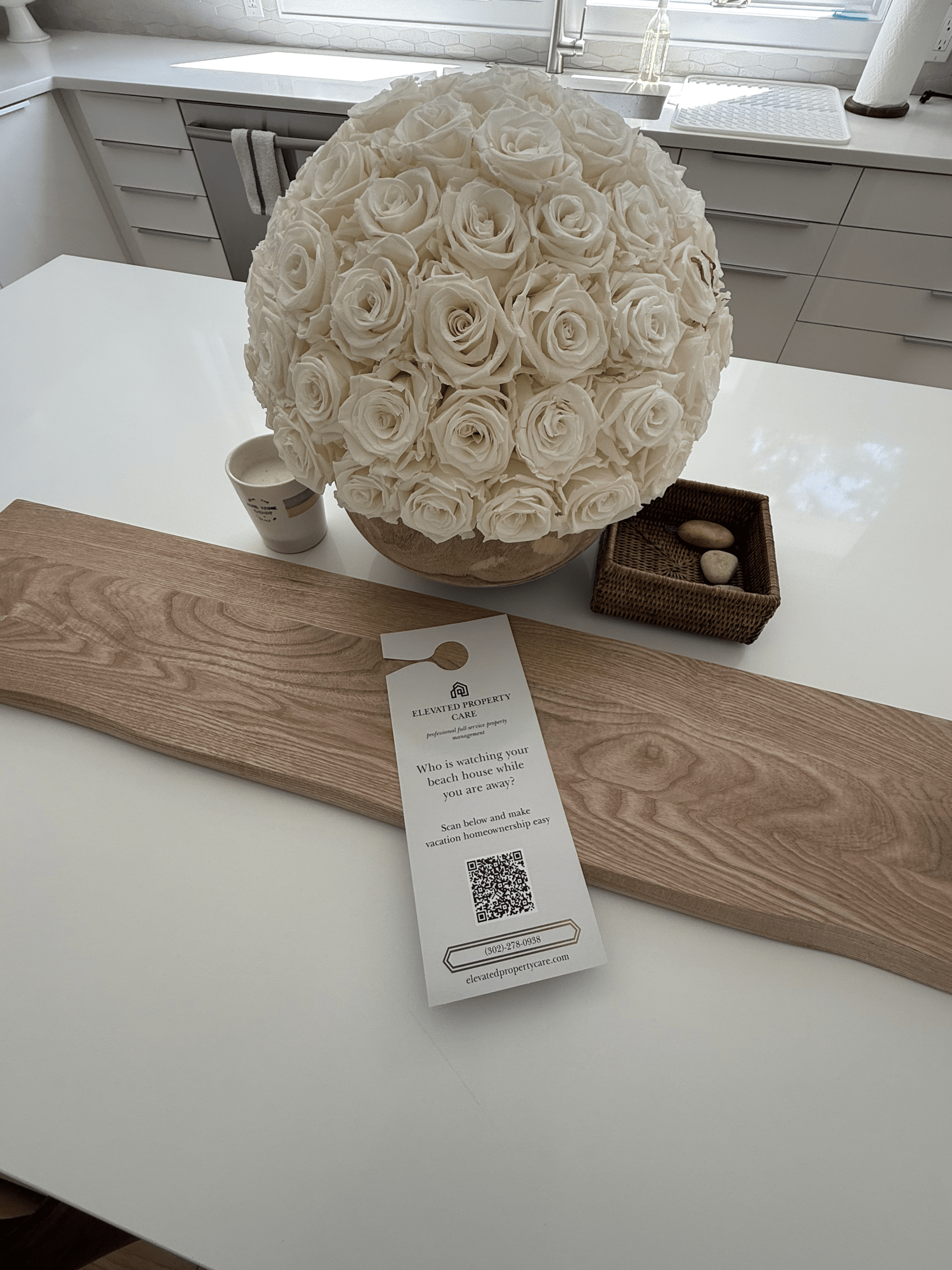 levated Property Care Delaware Beach House Door Hanger
