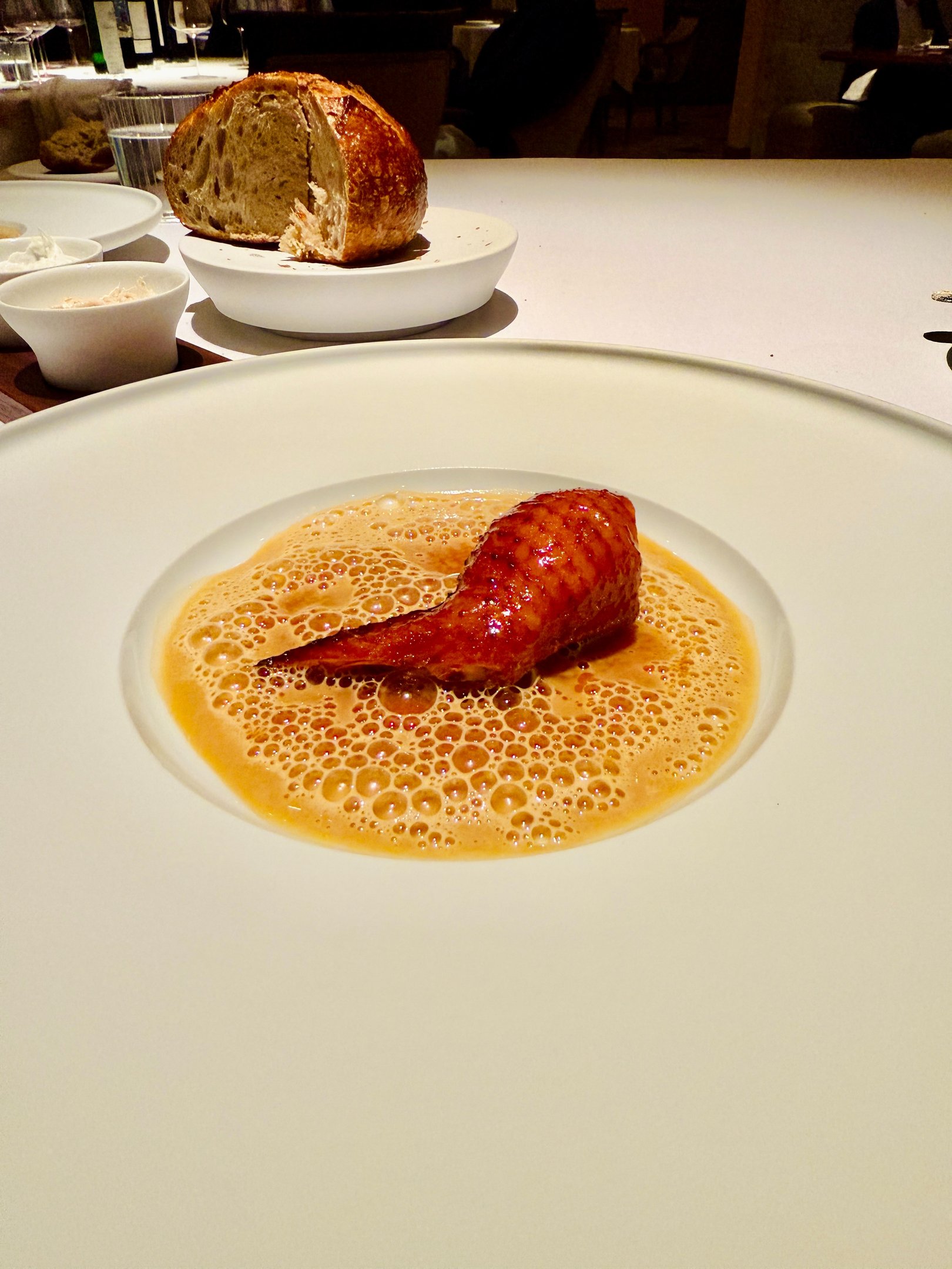 Chef Calvert’s Tea Smoked Chicken Wing 