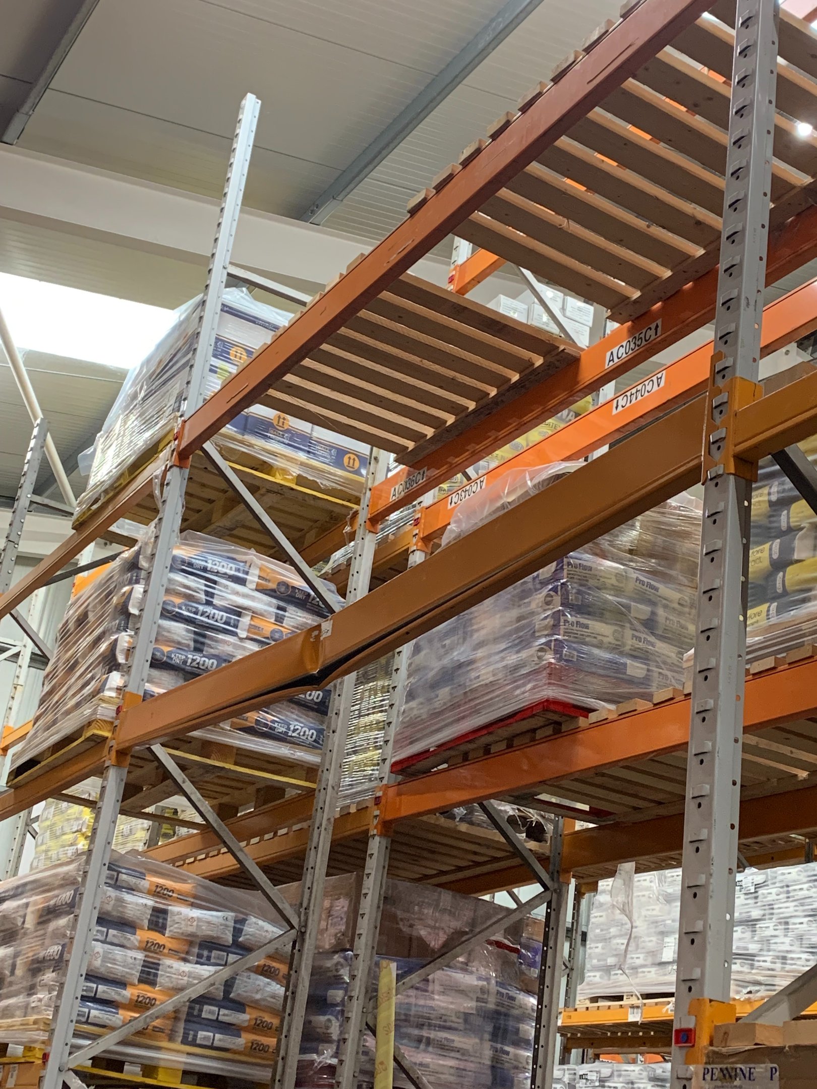 Pallet Racking Inspection Damage