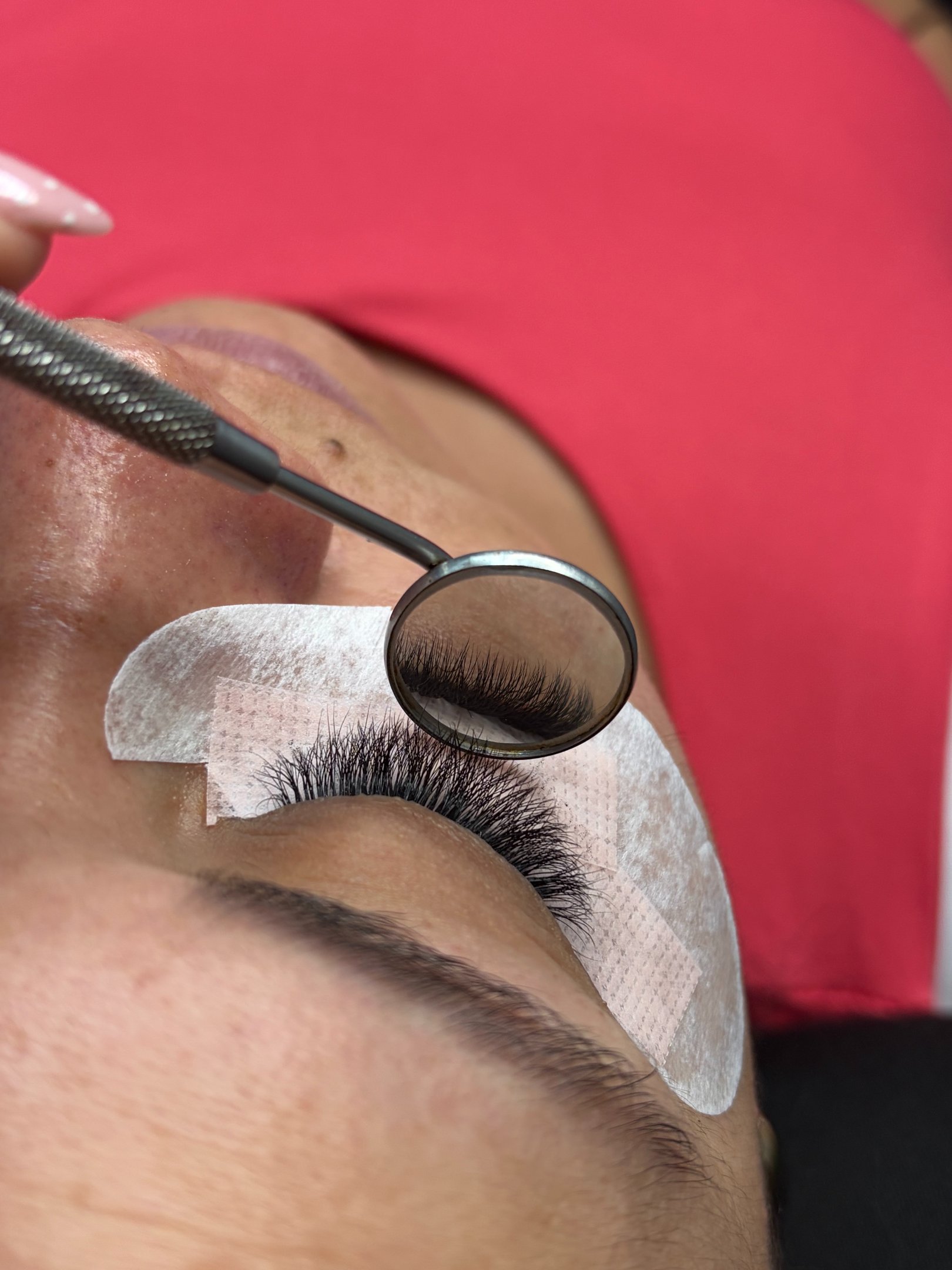 Retoque de extensiones de pestañas con Amy Ortiz - amylash.com