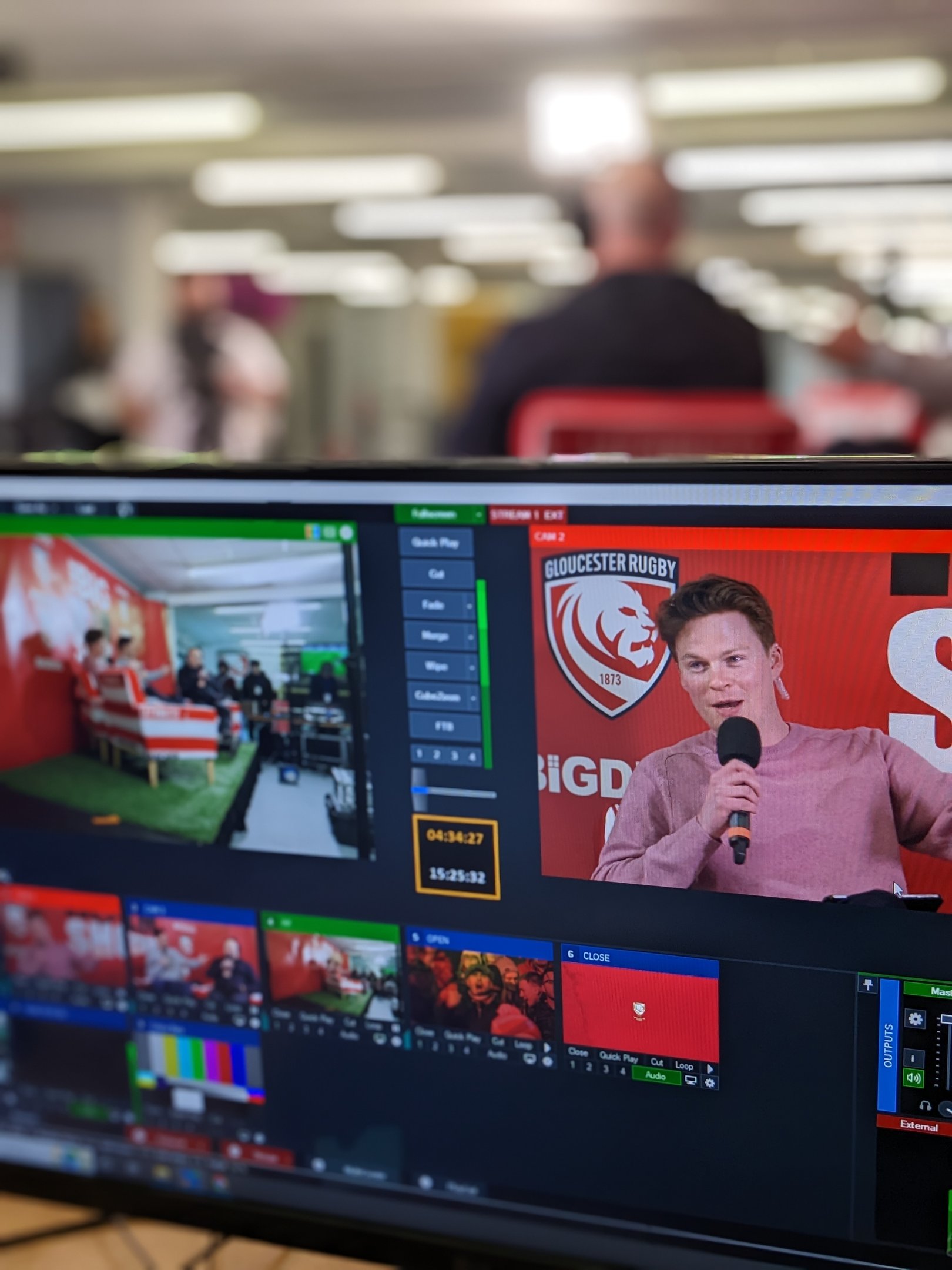 vMix sports presentation