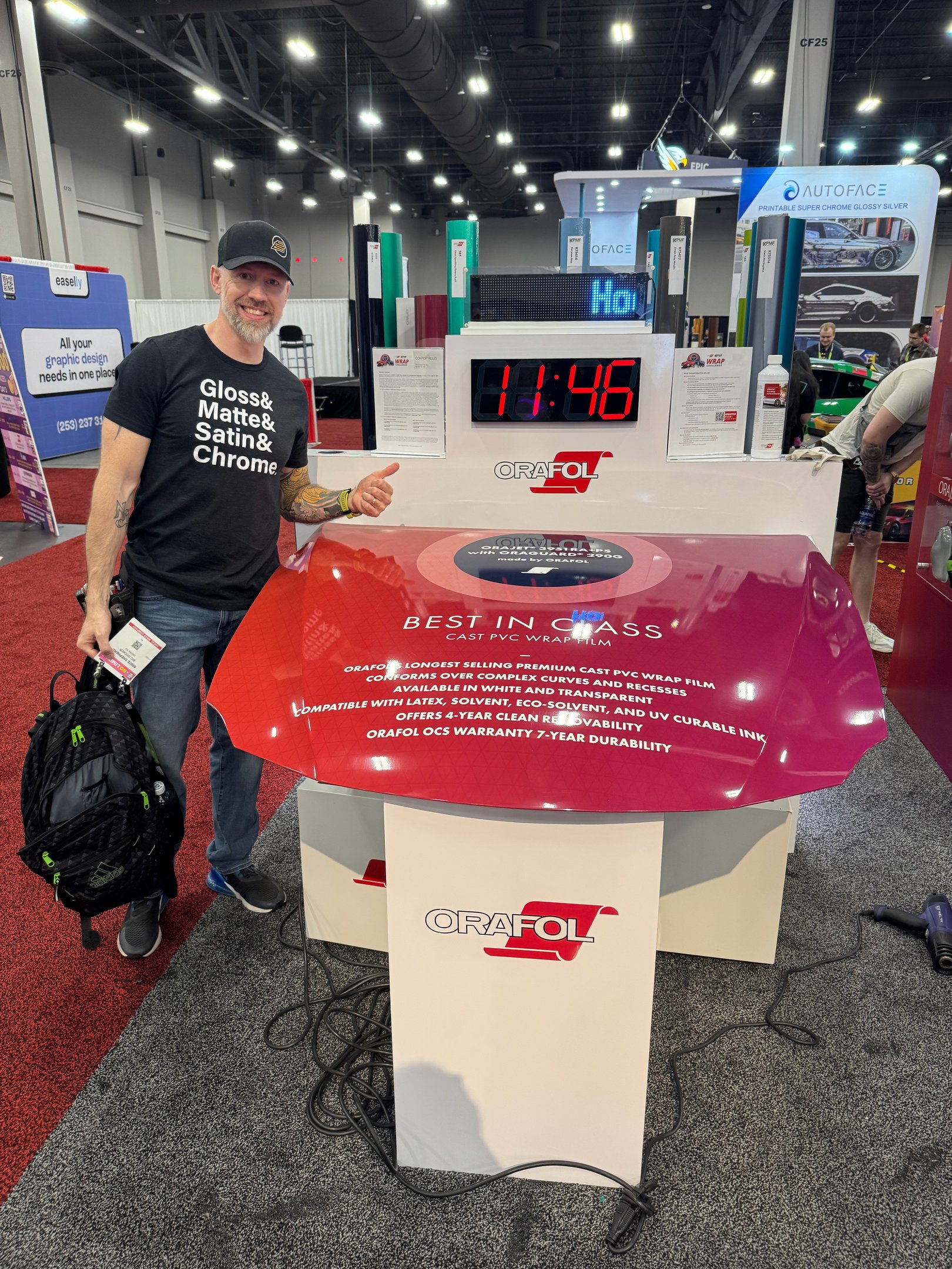 Brice Shepherd attending ISA Sign and Graphics Expo in Las Vegas, NV