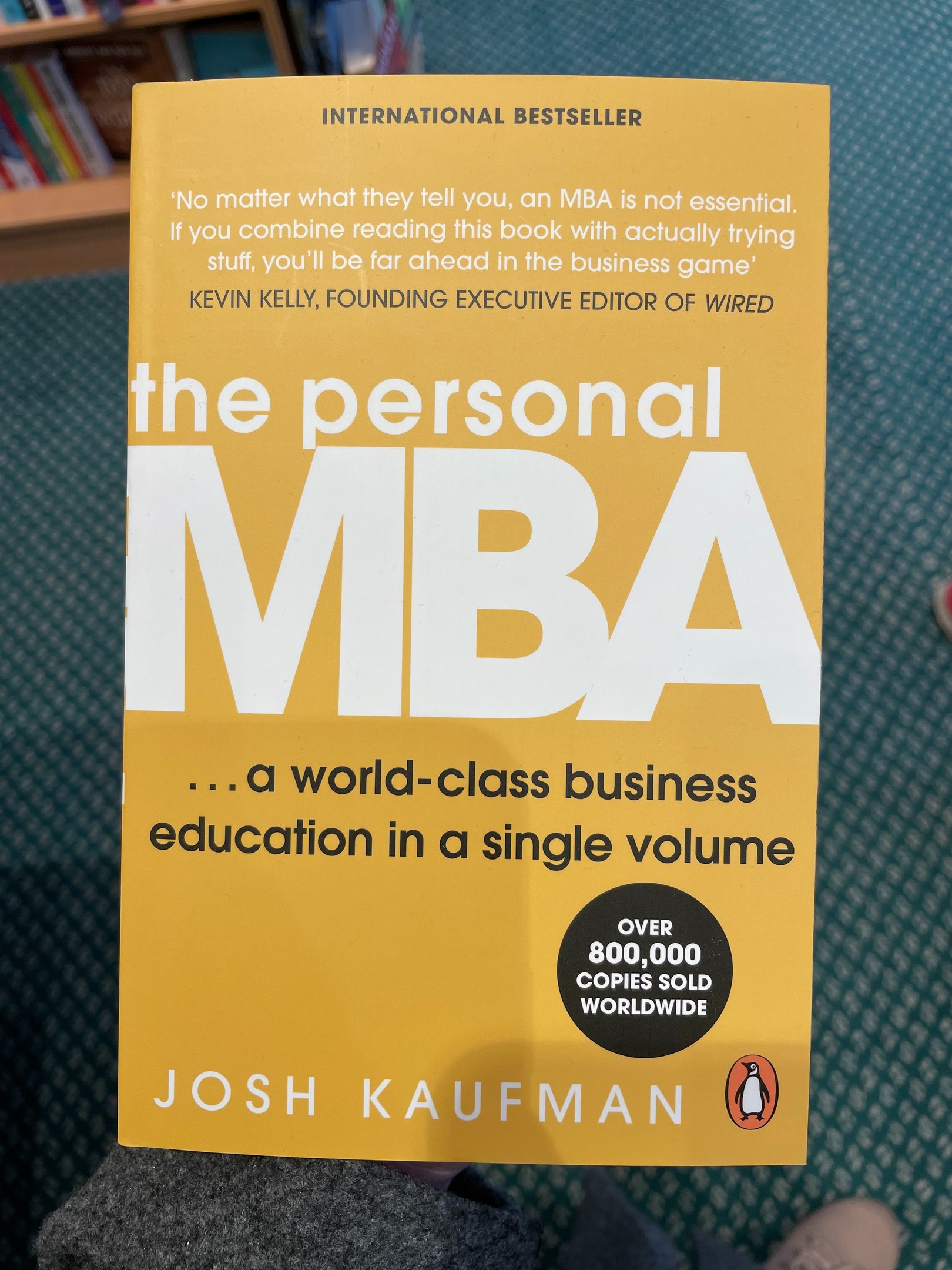  a book about the personal mba