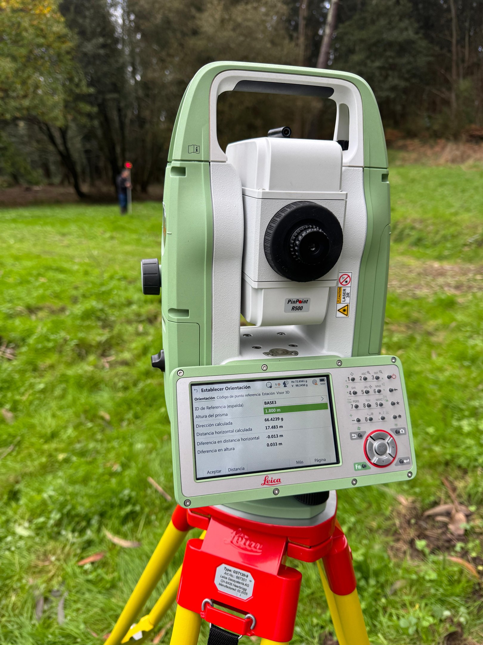 estación total leica