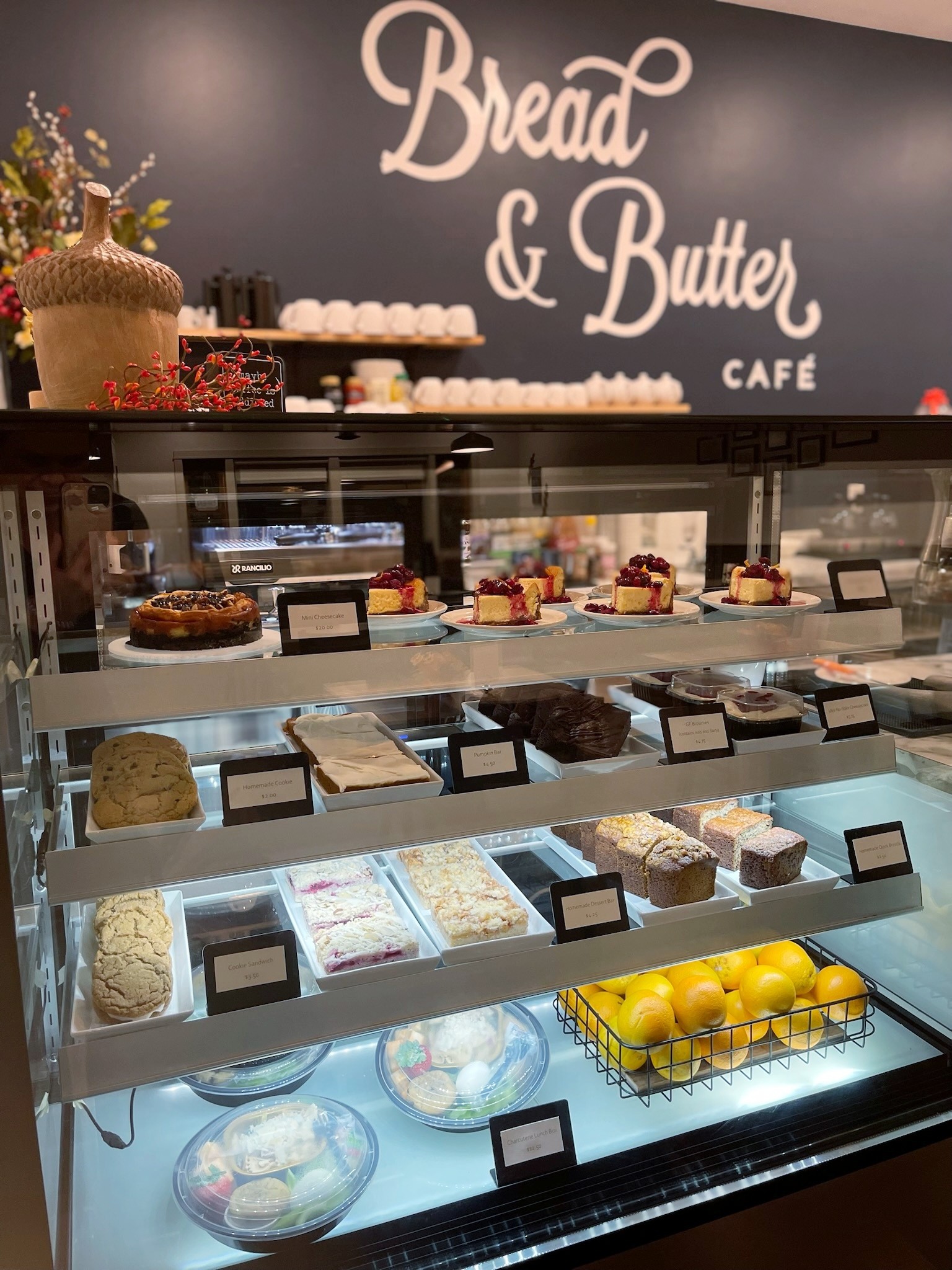 fresh made bakery treats cookies cakes brownies