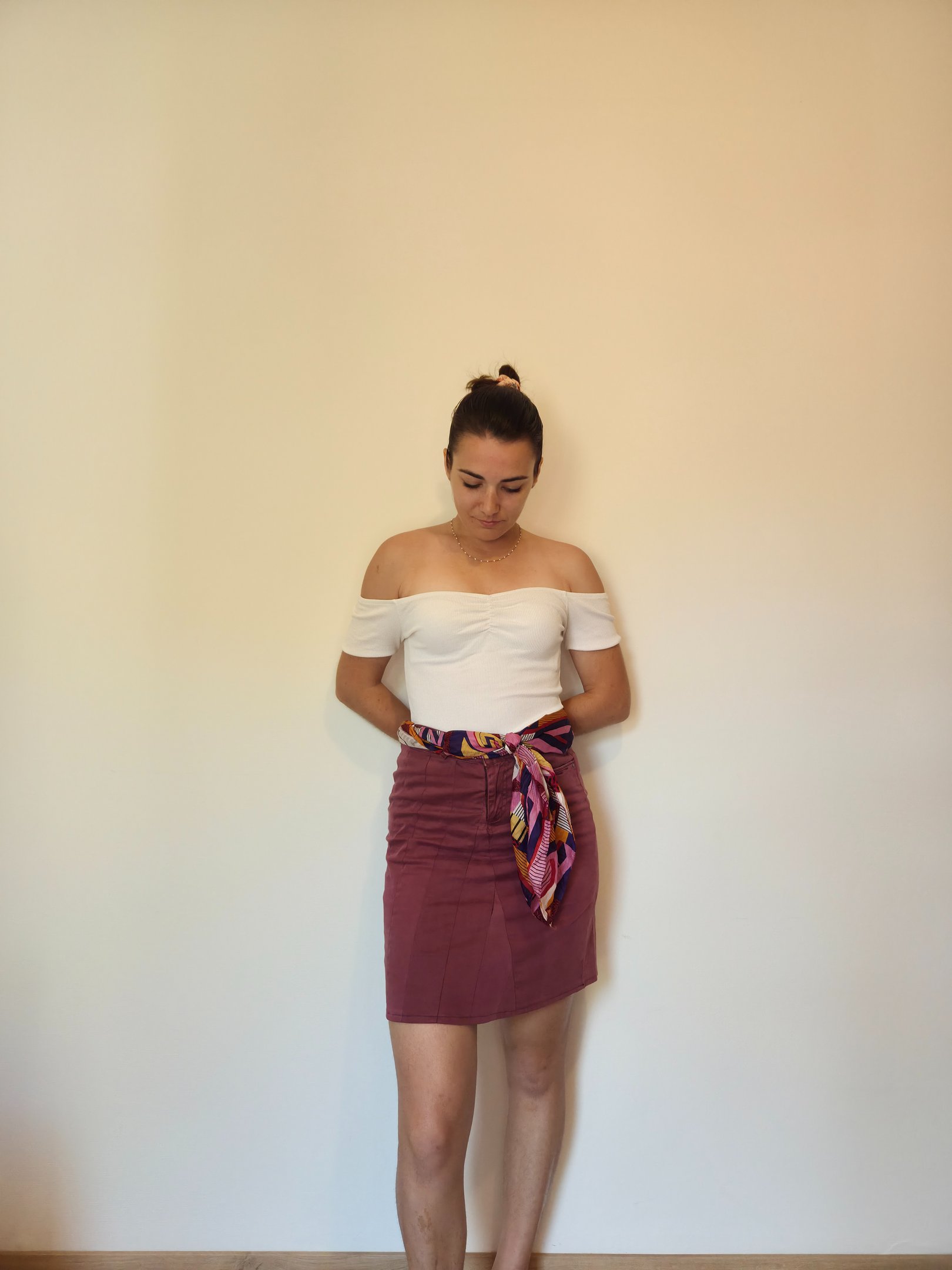 transformation de vêtement en jupe