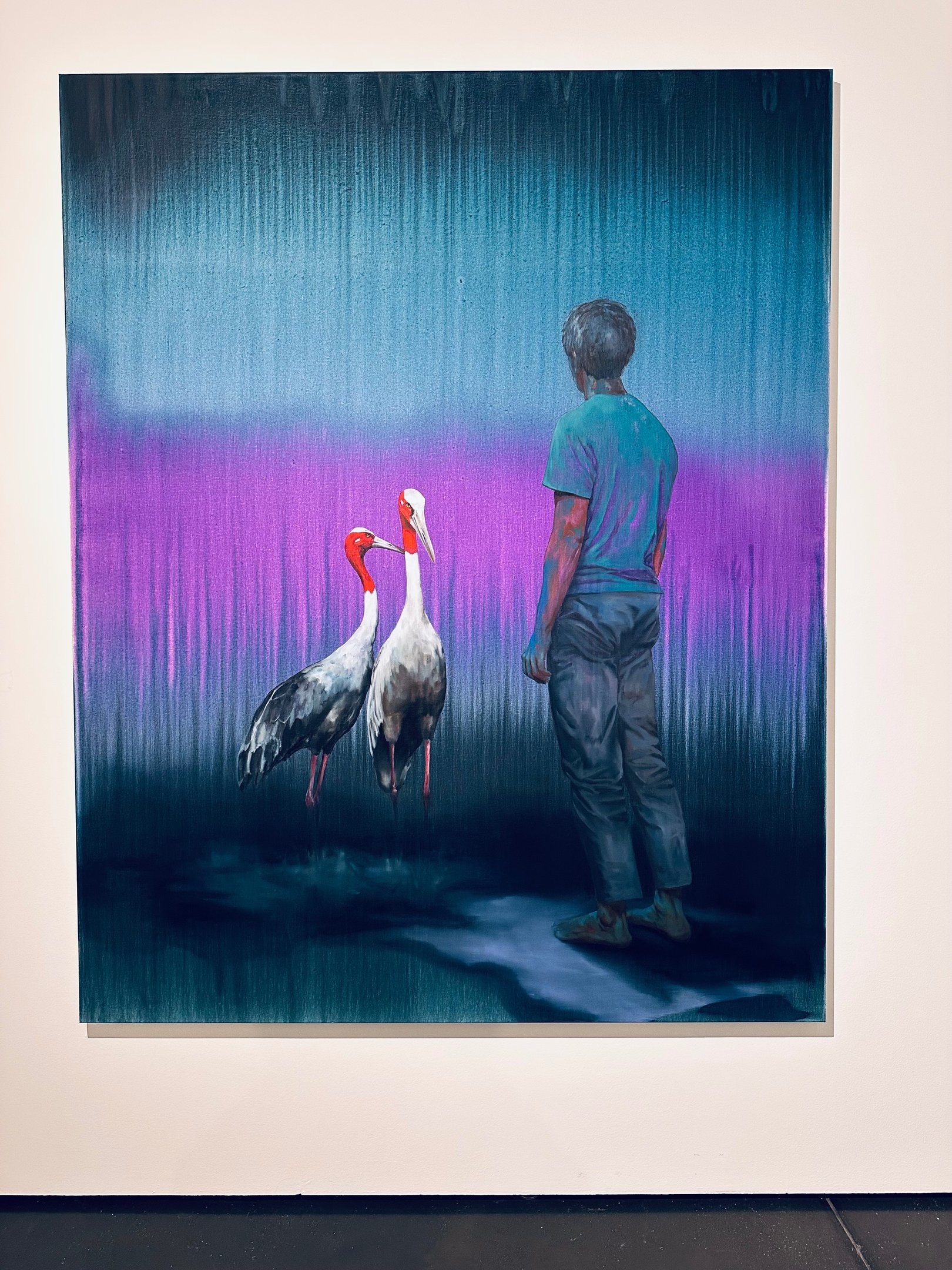 Limits, 2022  200 x 160 cm Romain Bernini ©16mag