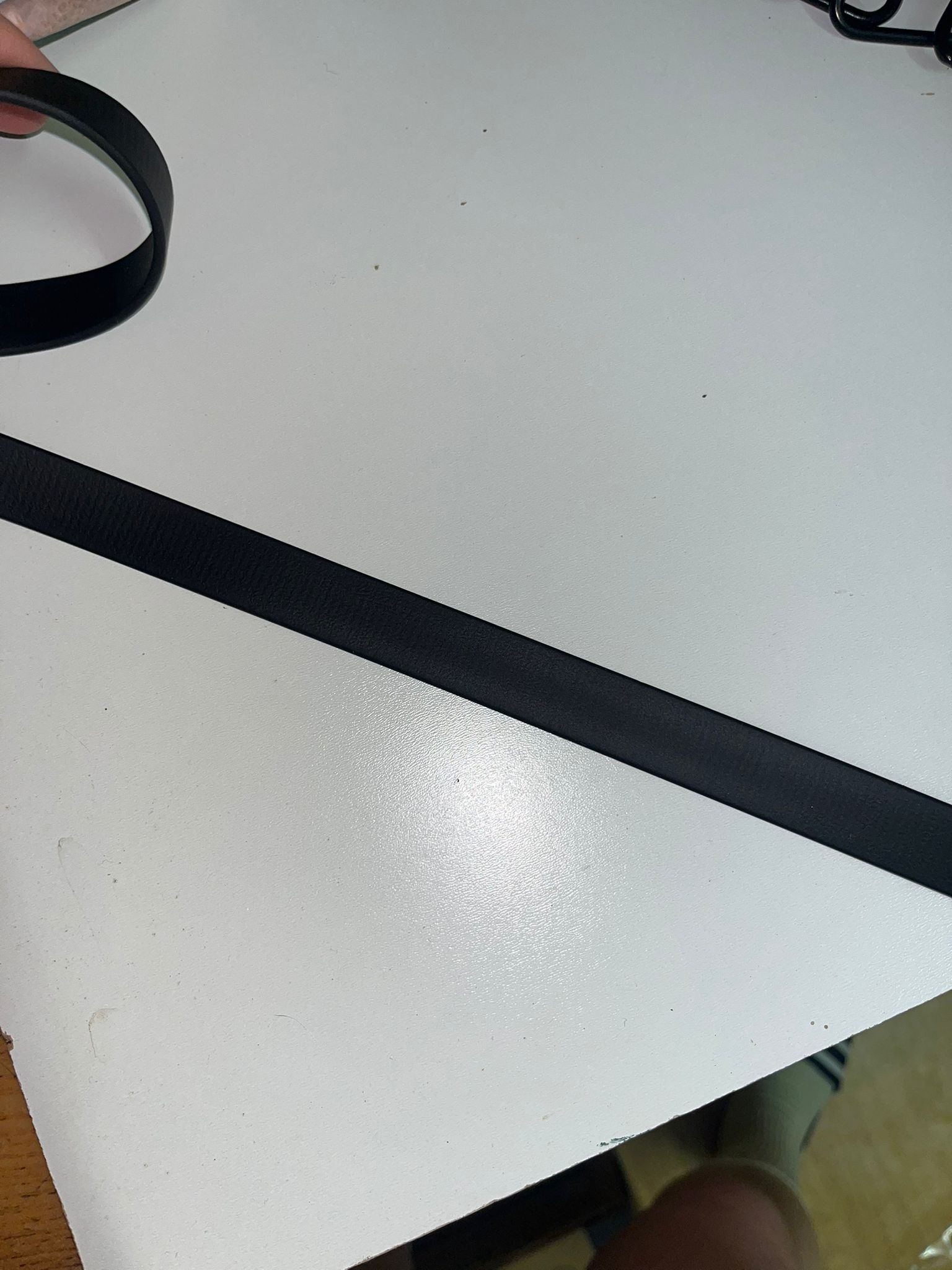 Farbmuster Biothane in Schwarz, Leine, Halsband, Maulkorb