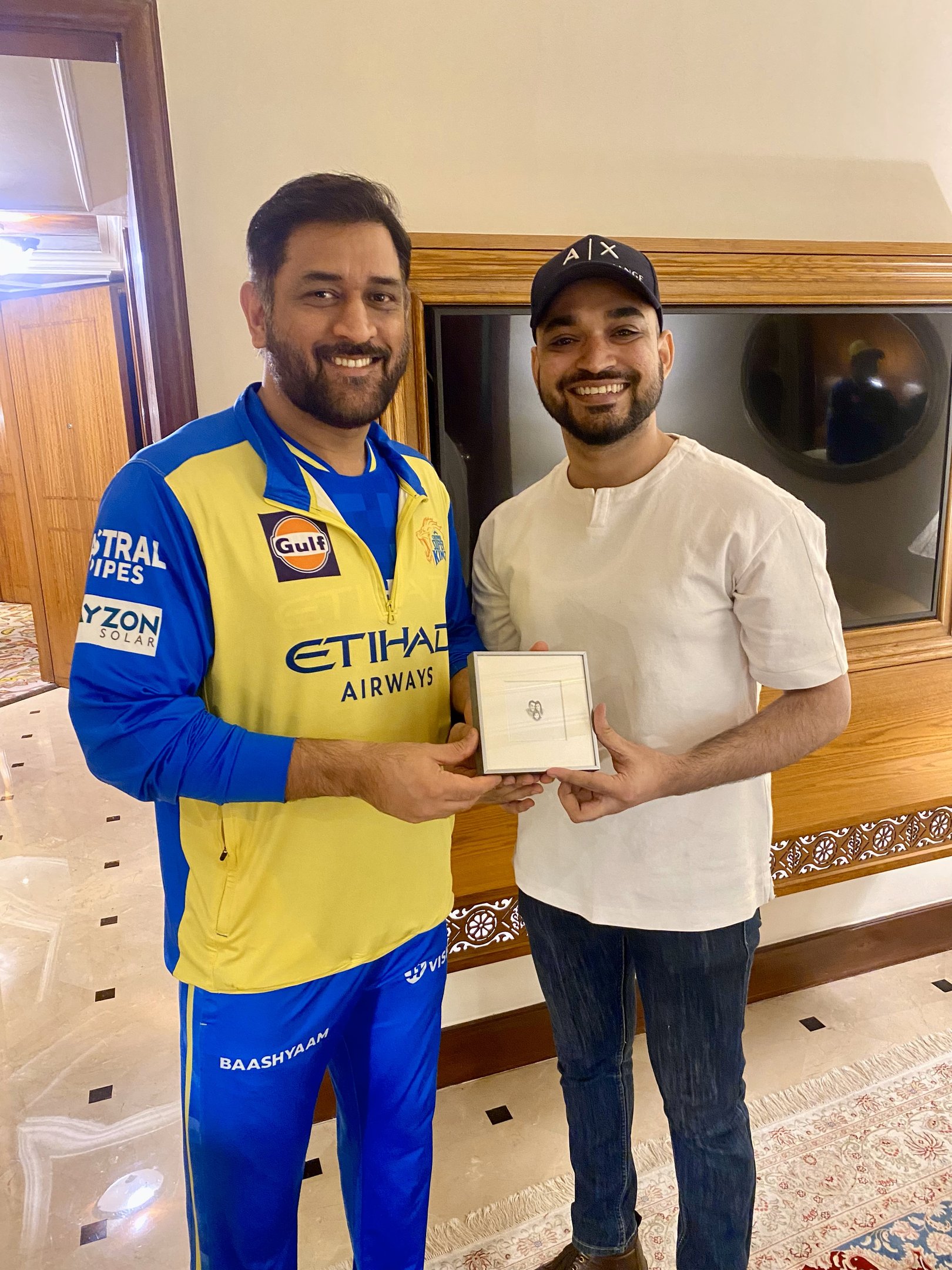 MS Dhoni & Sushmit Kishore