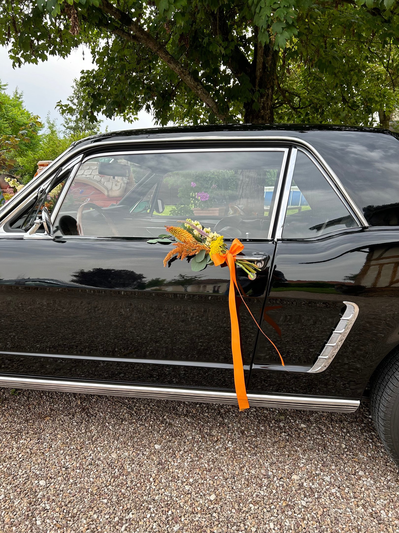 décoration de voiture mariage aube 