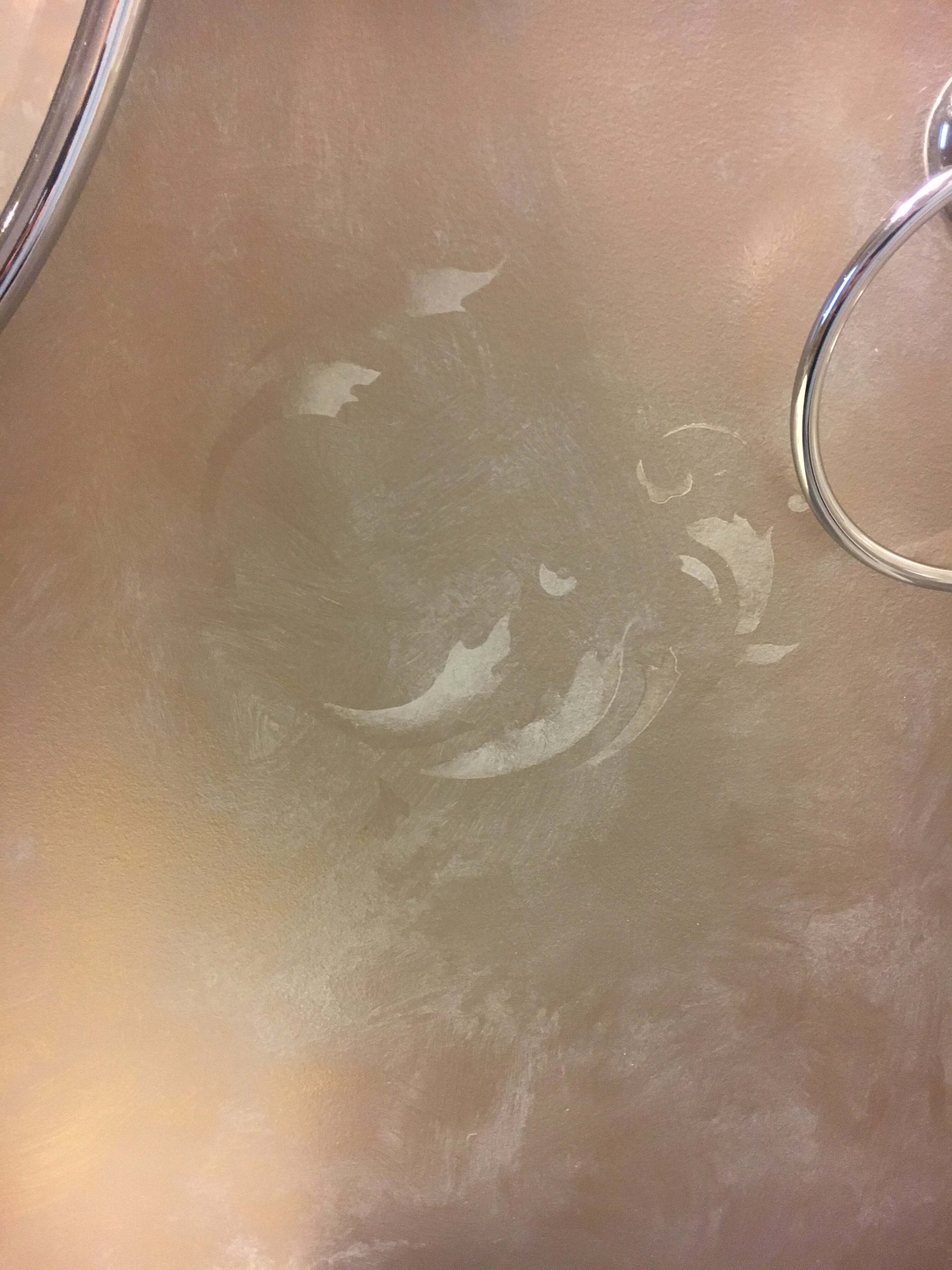 bespoke metallic paint finish by Marcine in Hillsborough NJ